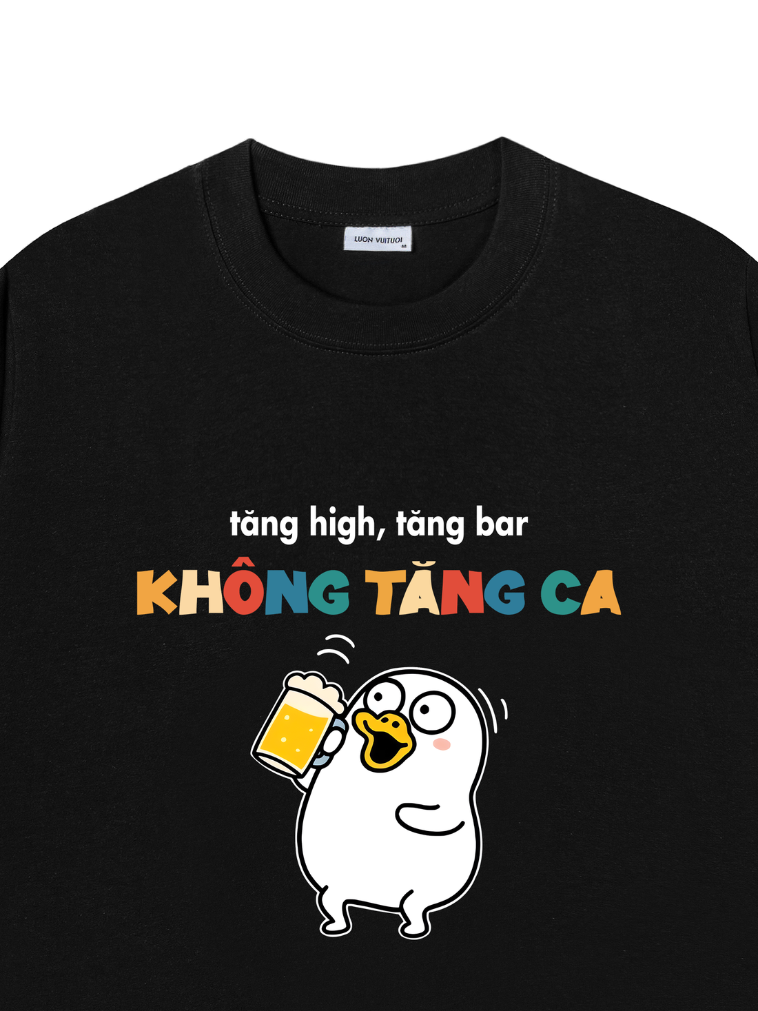 Áo Thun Tăng High, Tăng Bar, Không Tăng Ca