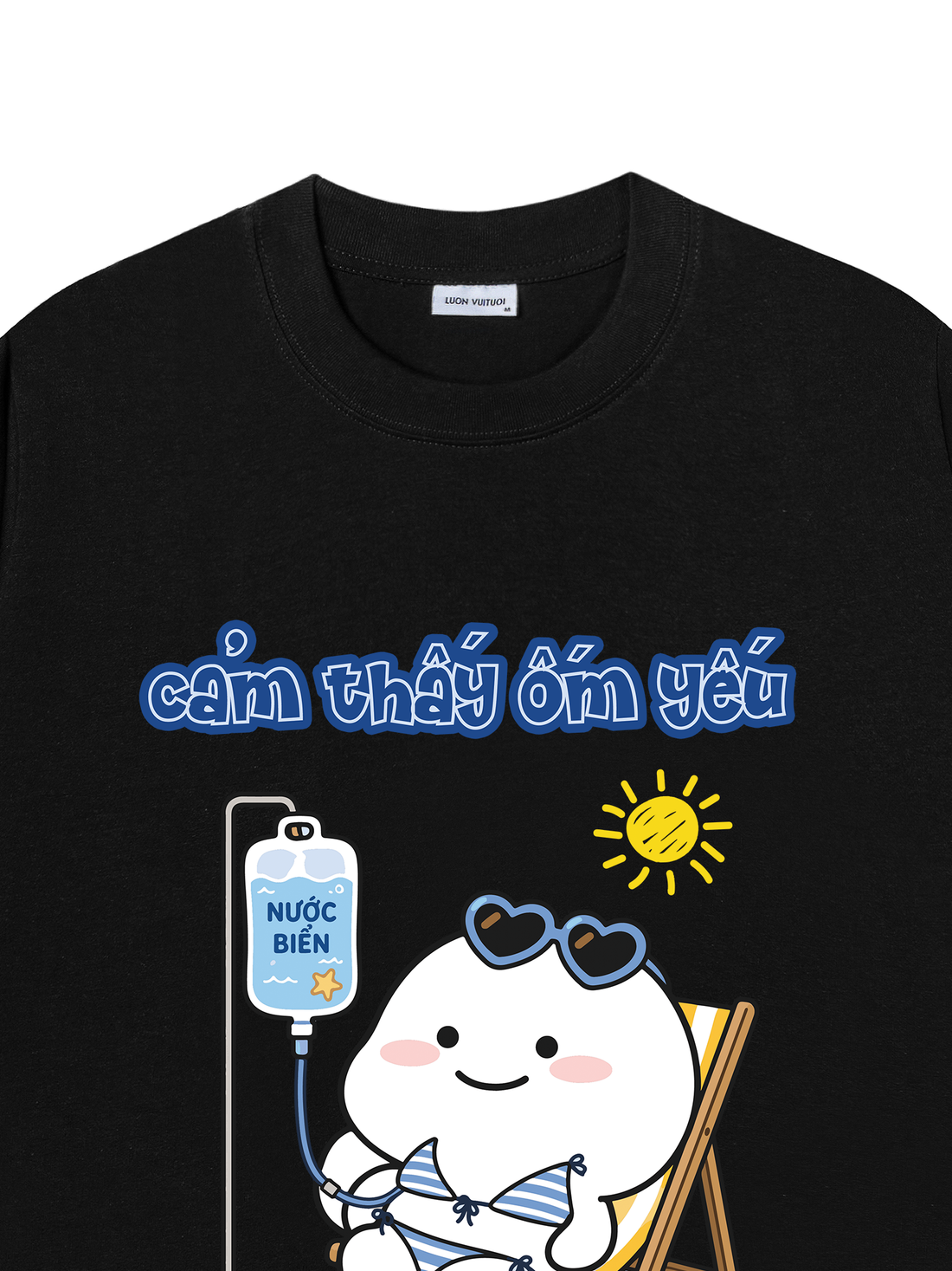 Áo Thun Cảm Thấy Ốm Yếu Cần Truyền Nước Biển