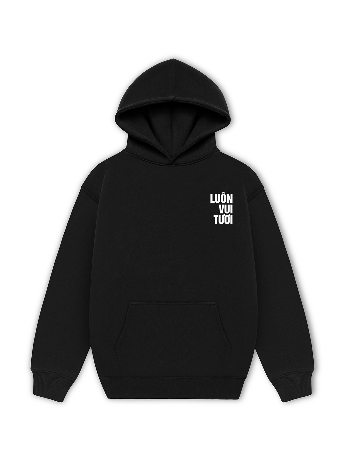 Áo Hoodie Nỉ Hai Da Lề Hồng Gold
