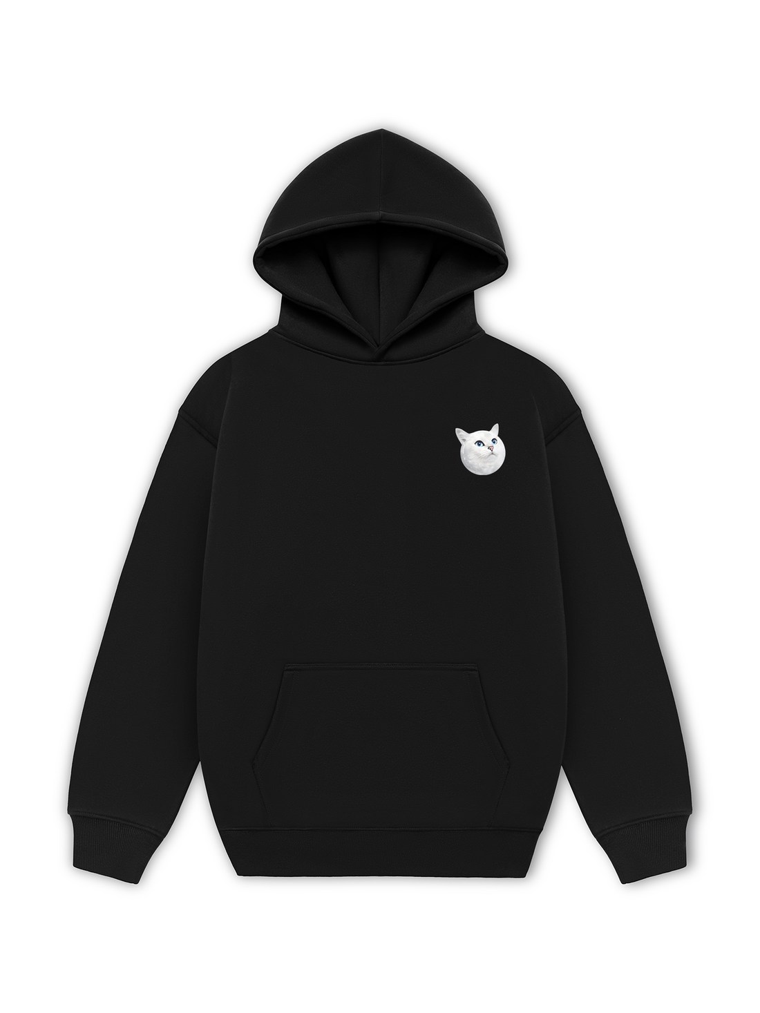 Mèo Moon Hoodie