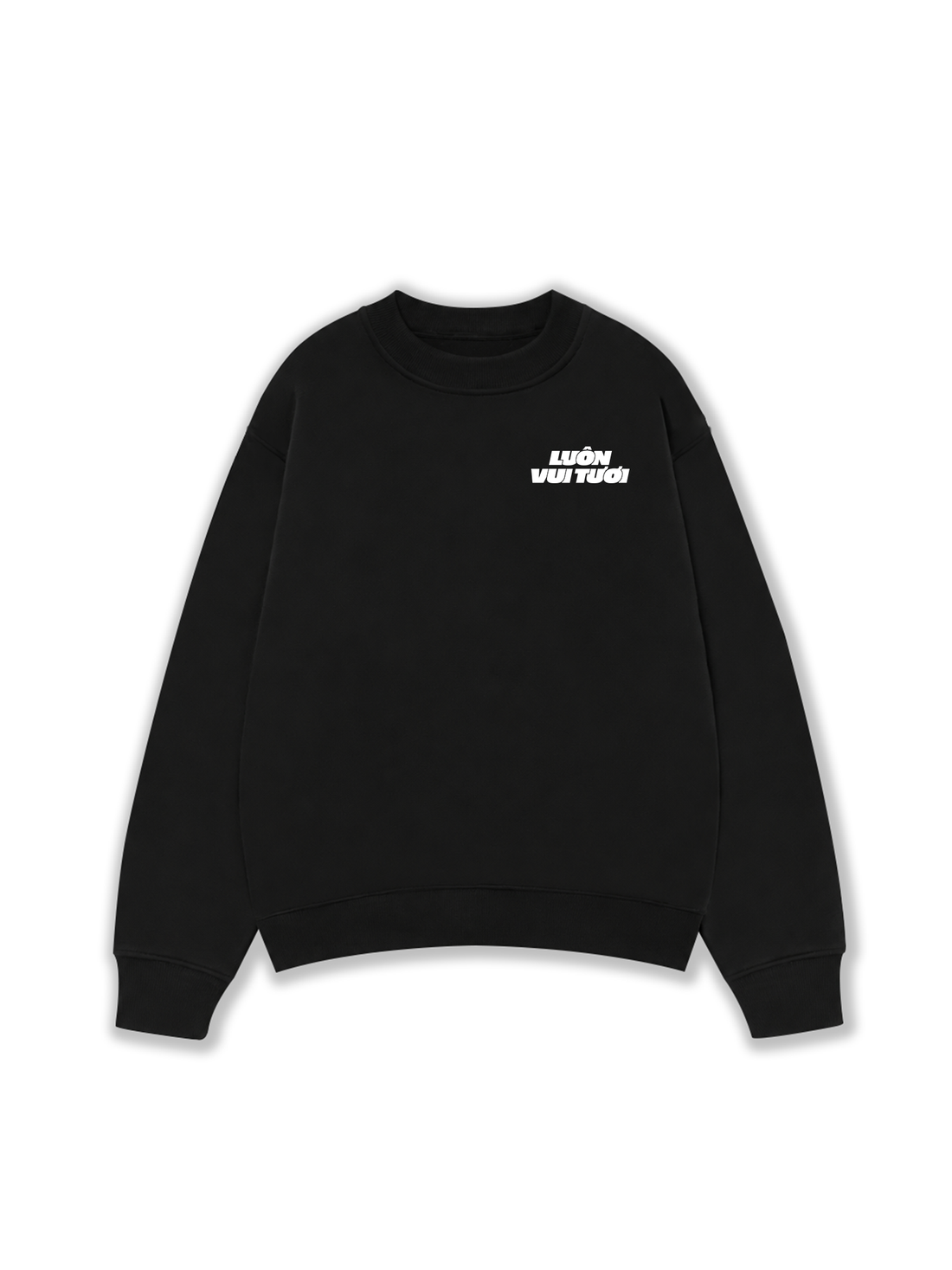 Áo Sweater Nỉ Hai Da Cai Lon Bo Di