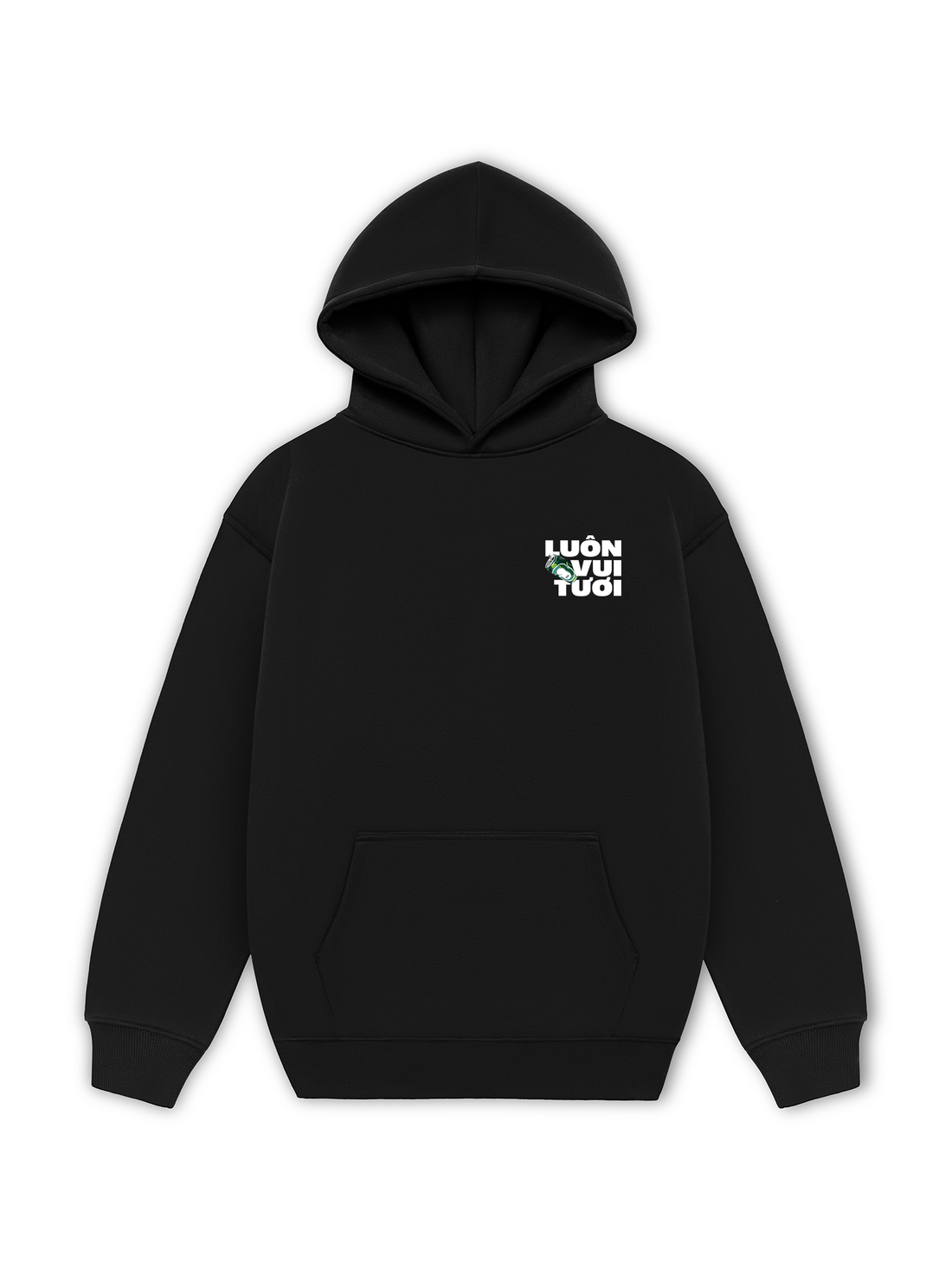 Áo Hoodie Nỉ Hai Da Đường Ăn Nhậu