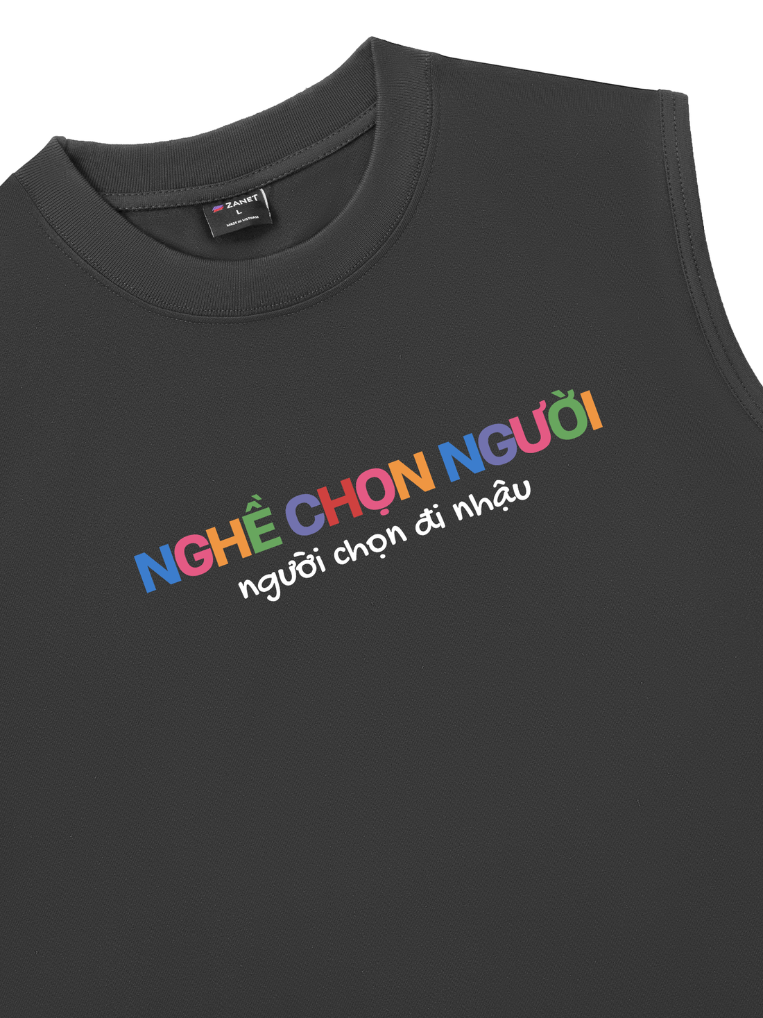 Áo Ba Lỗ Relaxed Fit Người Chọn Đi Nhậu