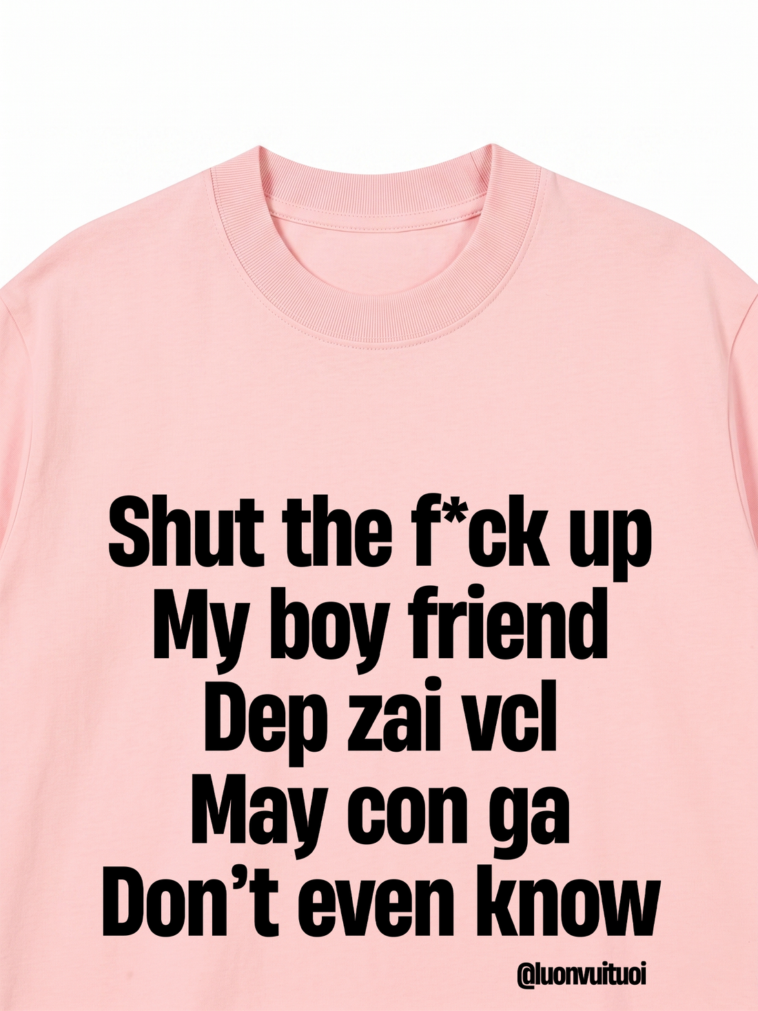 Áo Thun My Boy Friend Dep Zai Vcl
