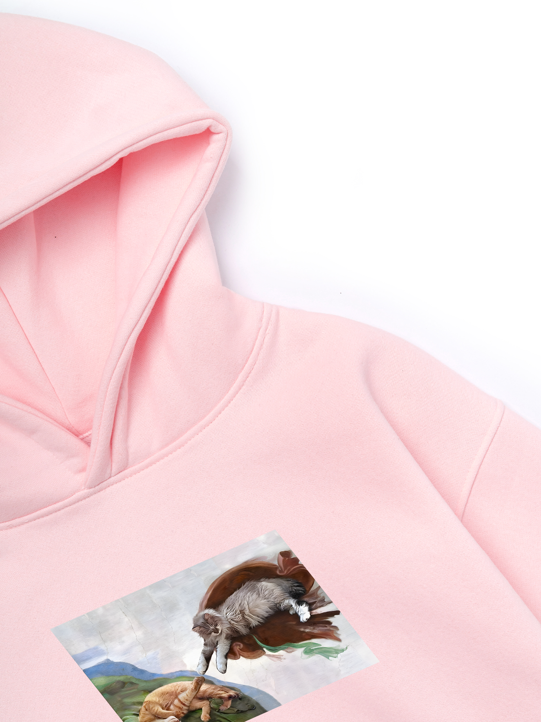 Lười Quá Mèo Hoodie