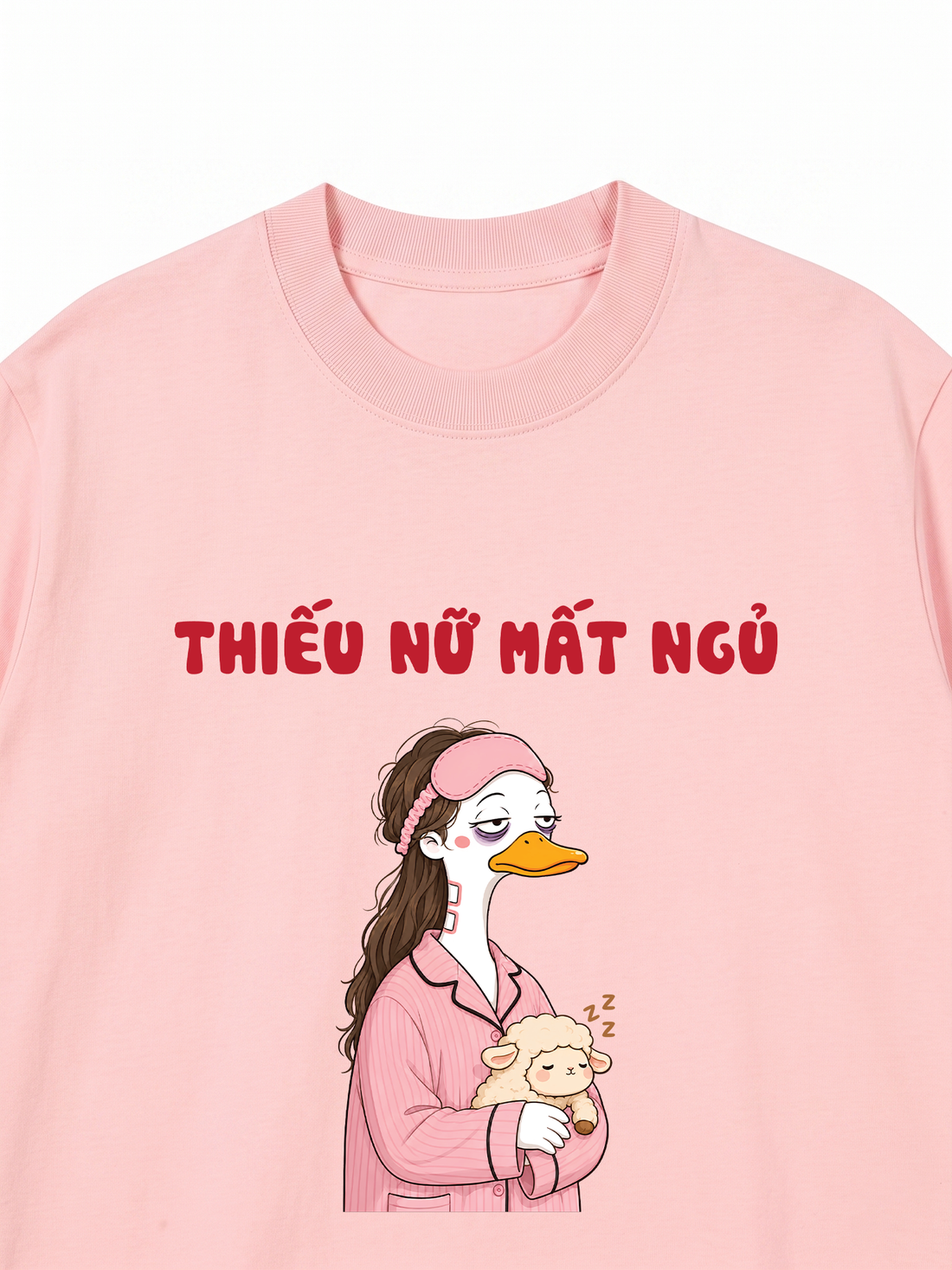Áo Thun Vịt Lisa - Thiếu Nữ Mất Ngủ