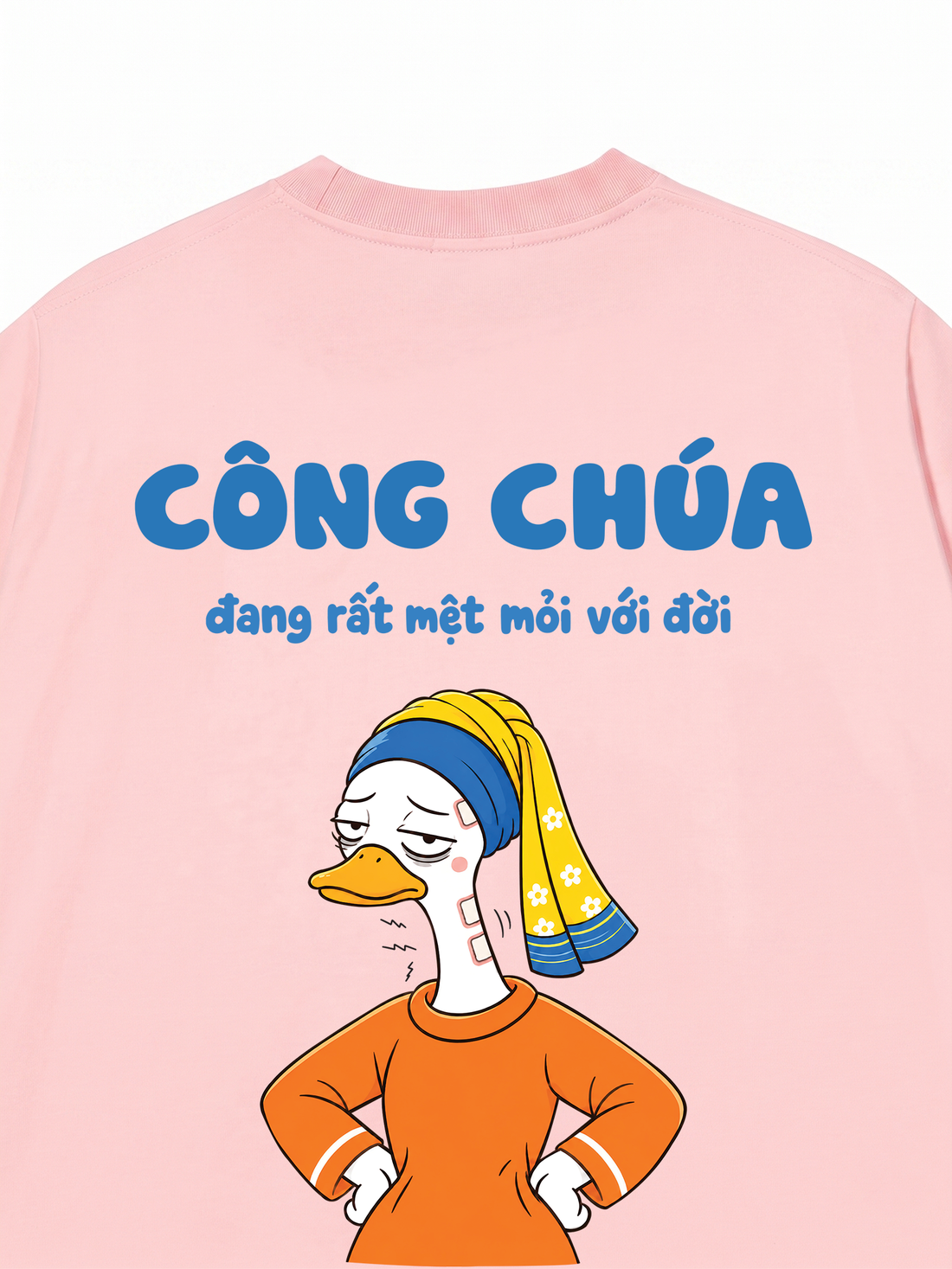 Áo Thun Công Chúa Đang Rất Mệt Mỏi Với Đời