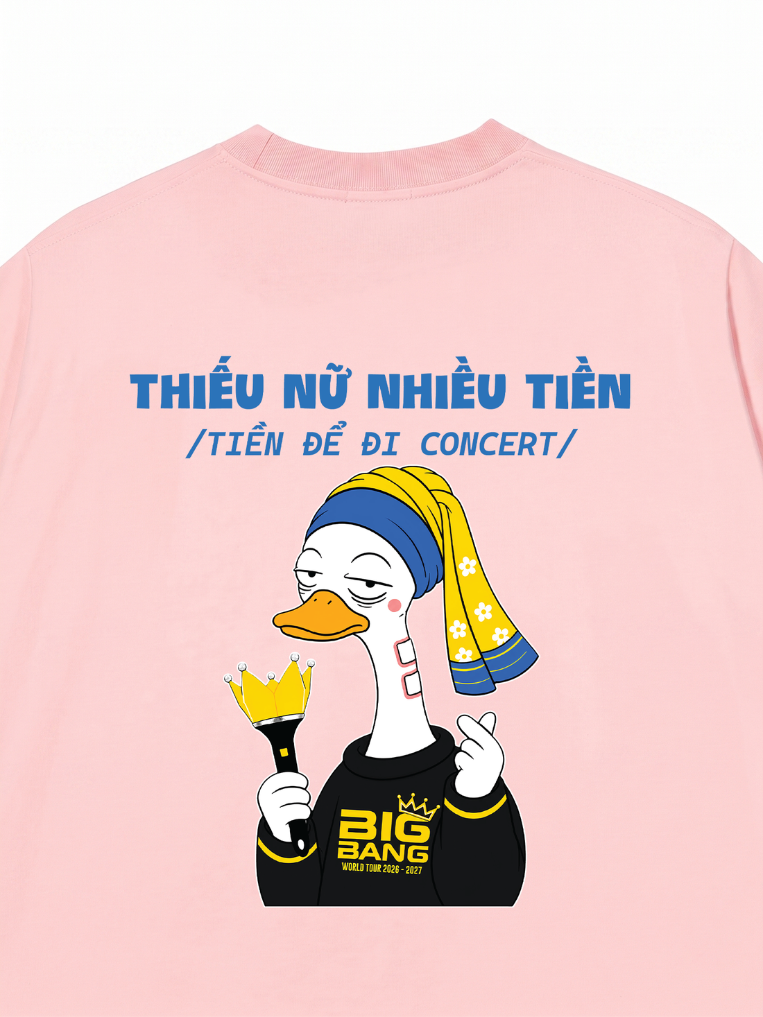 Áo Thun Vịt Lisa Thiếu Nữ Nhiều Tiền - Concert