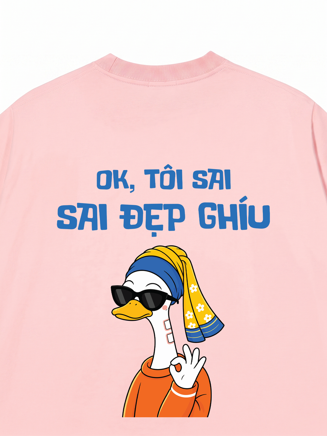 Áo Thun Vịt Lisa - Ok Tôi Sai