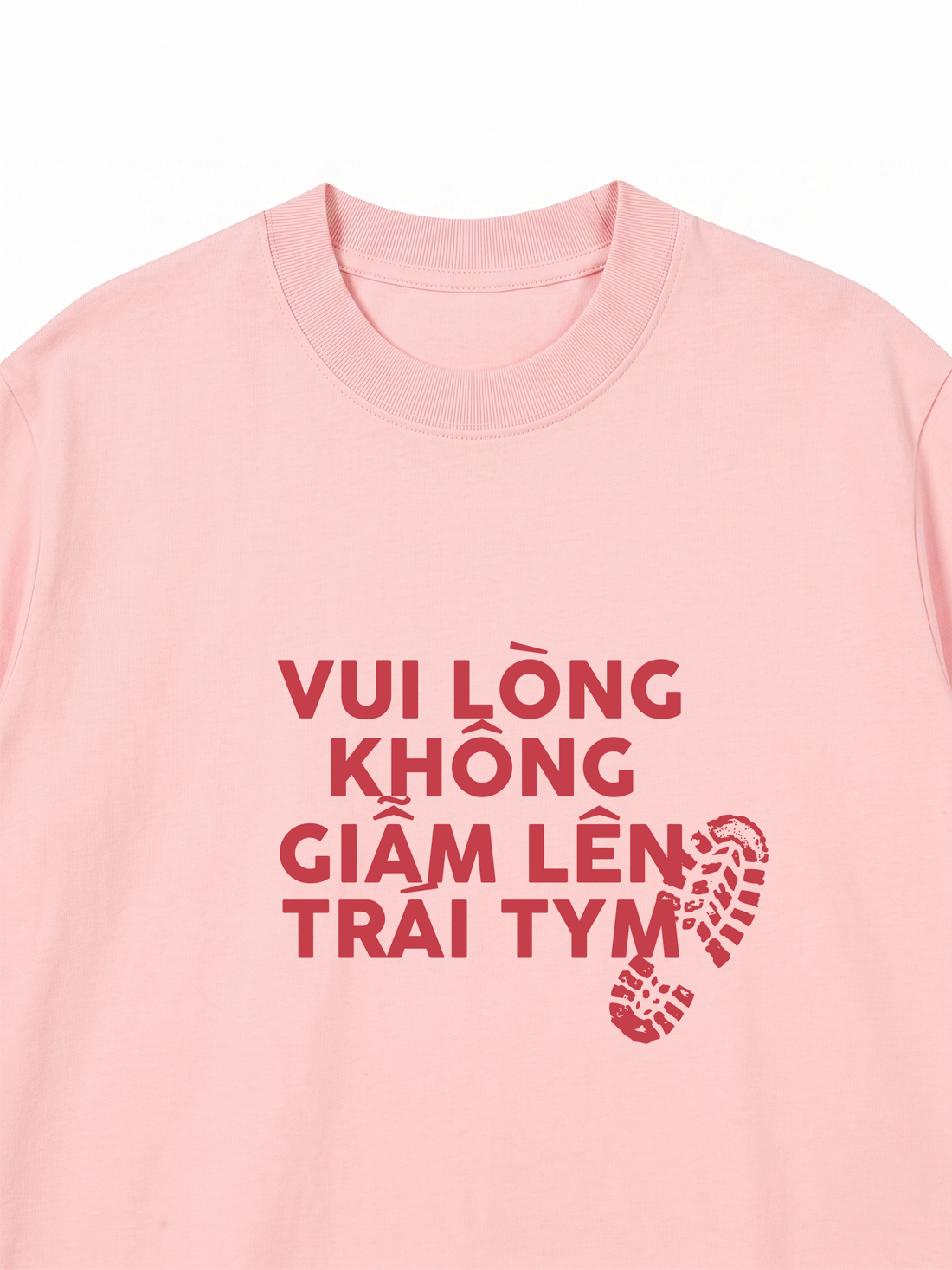 Áo Thun Vui Lòng Không Dẫm Lên Trái Tym