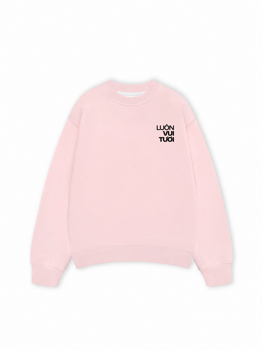 Áo Sweater Nỉ Hai Da Thức Với Anh