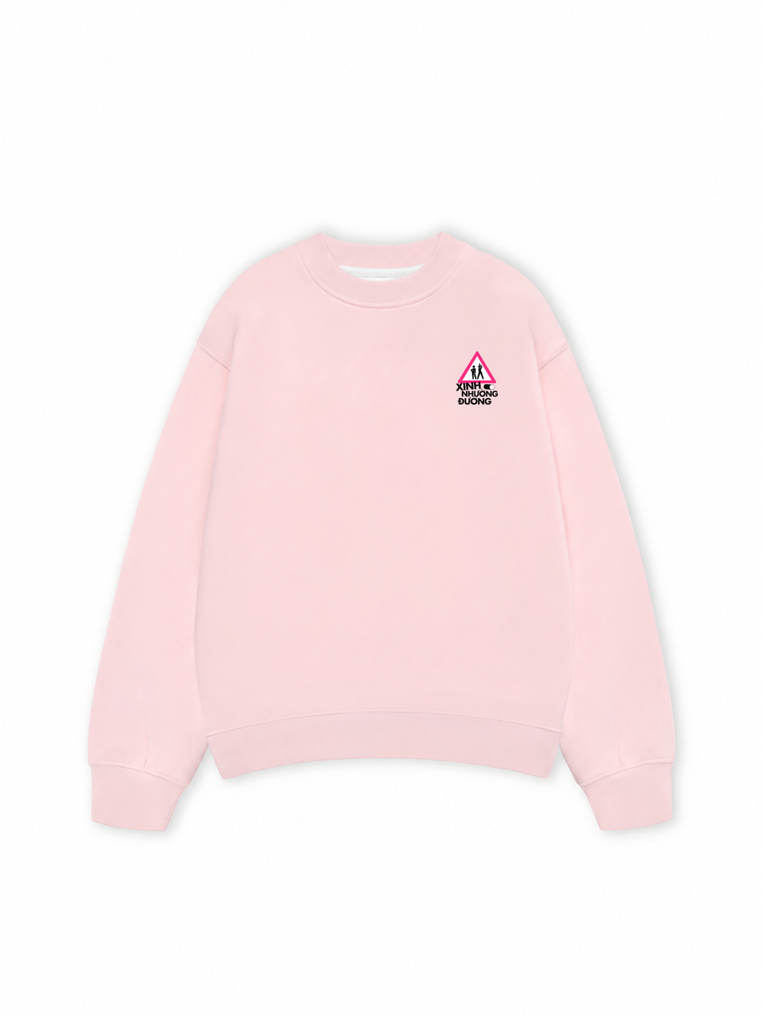 Áo Sweater Nỉ Hai Da Xinh Nhường Đường