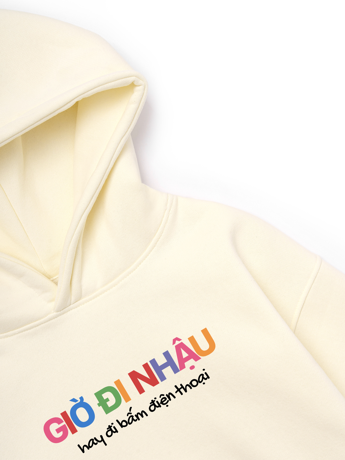 Áo Hoodie Nỉ Hai Da Giờ Đi Nhậu