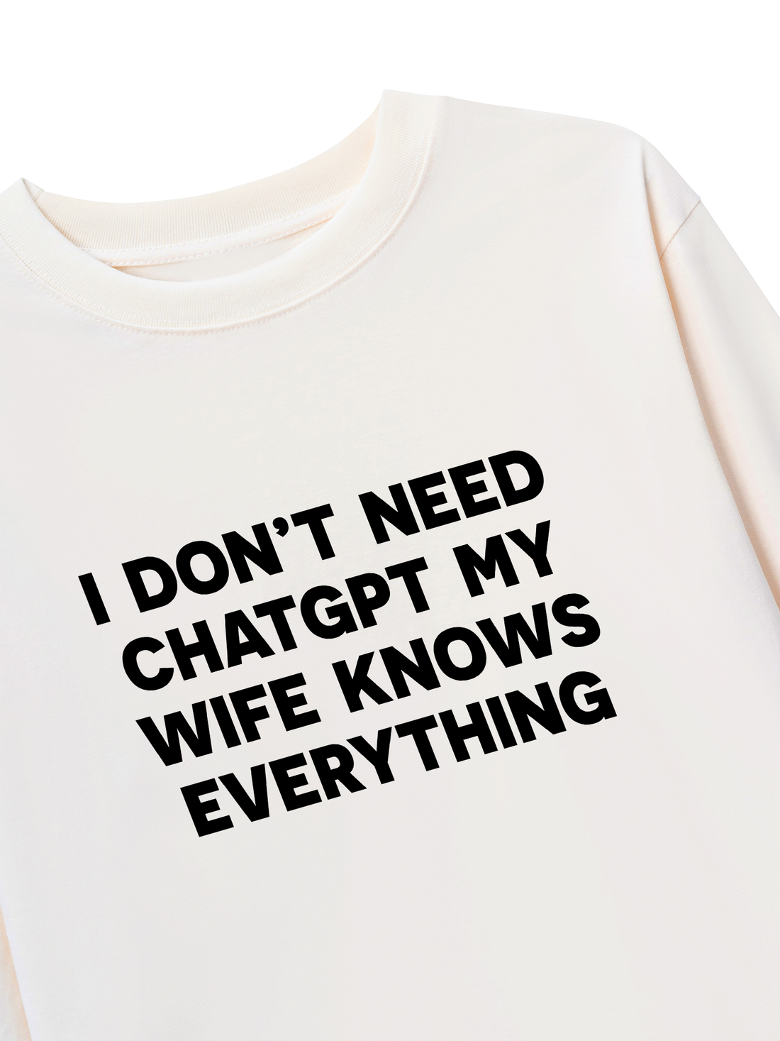 Áo Thun Dài Tay My Wife Knows Everything