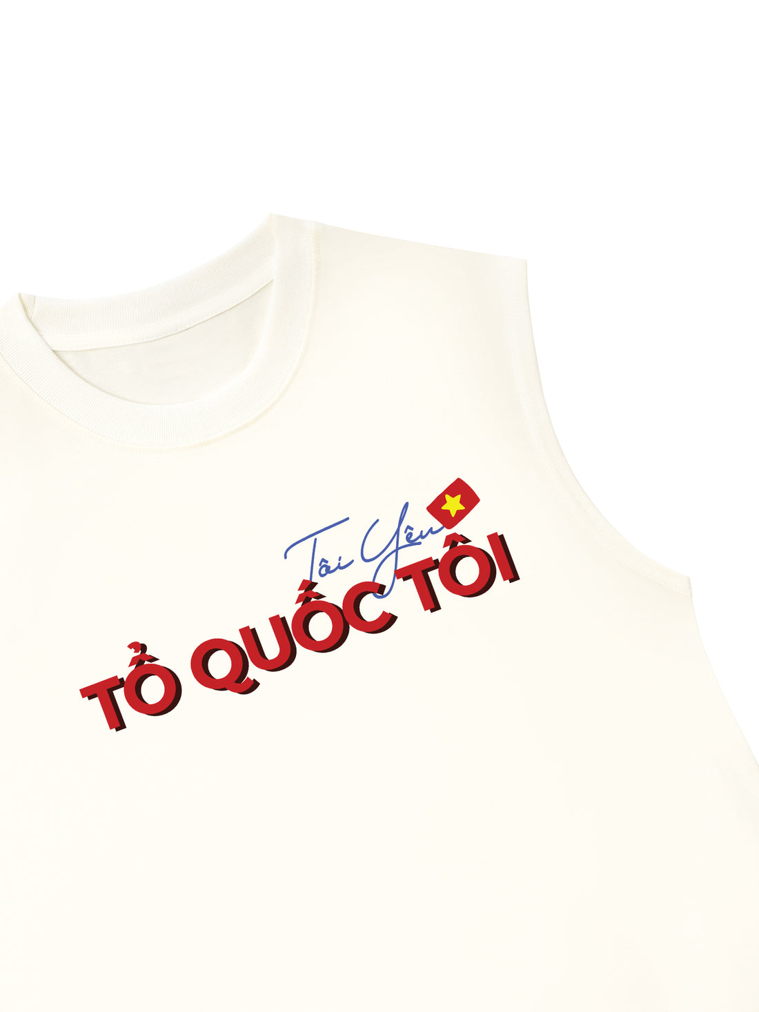 Áo Ba Lỗ Relaxed Fit Tôi Yêu Tổ Quốc Tôi