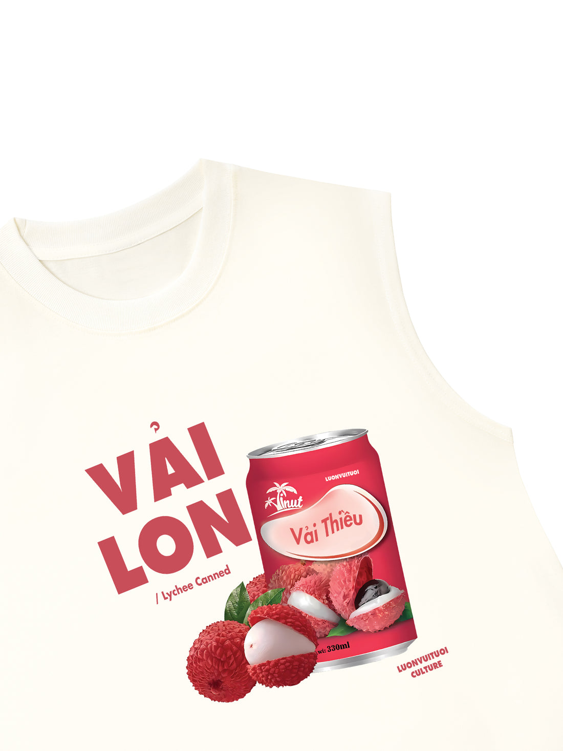 Áo Ba Lỗ Relaxed Fit Vải Lon