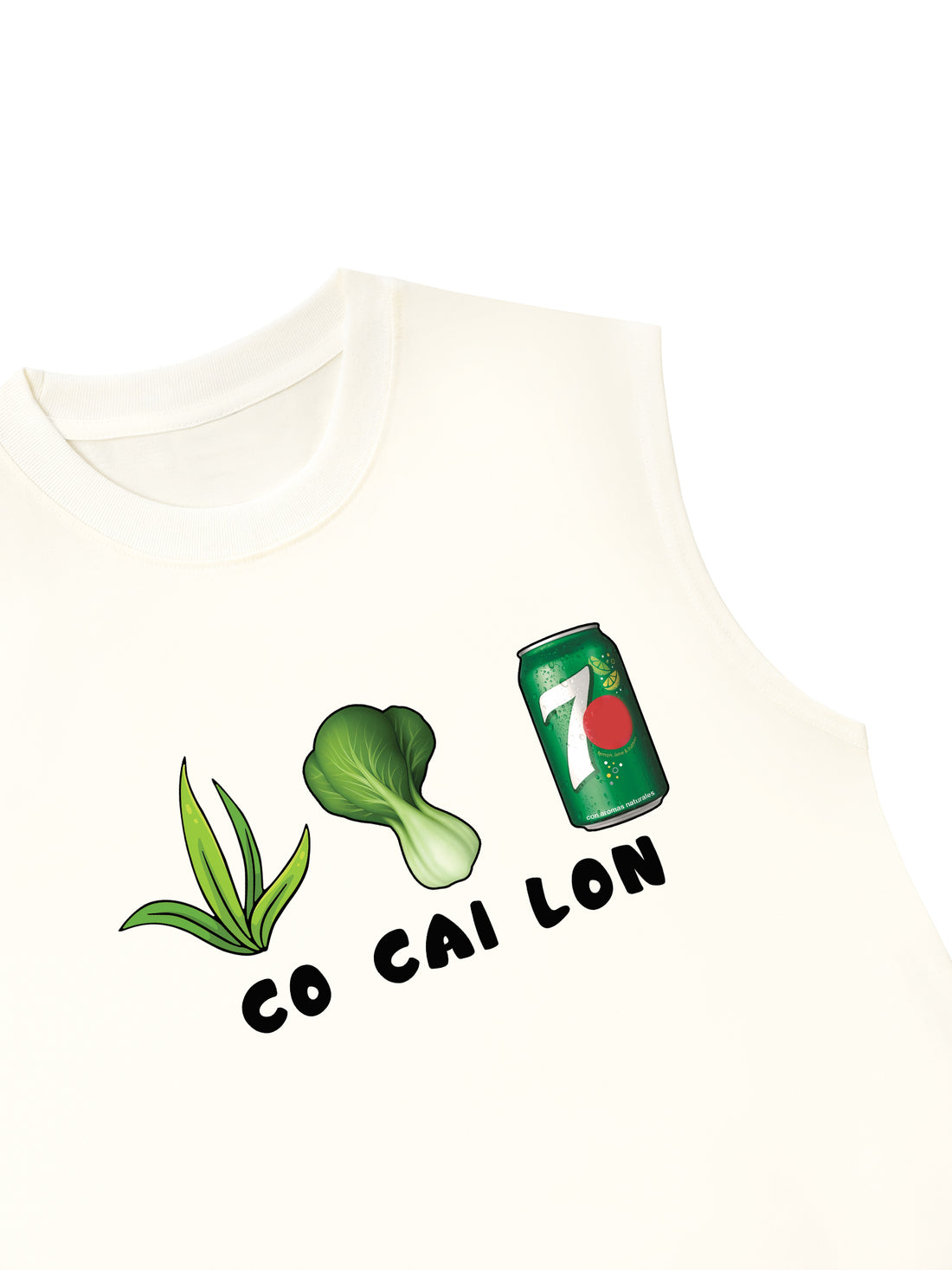 Áo Ba Lỗ Relaxed Fit Cỏ Cải Lon