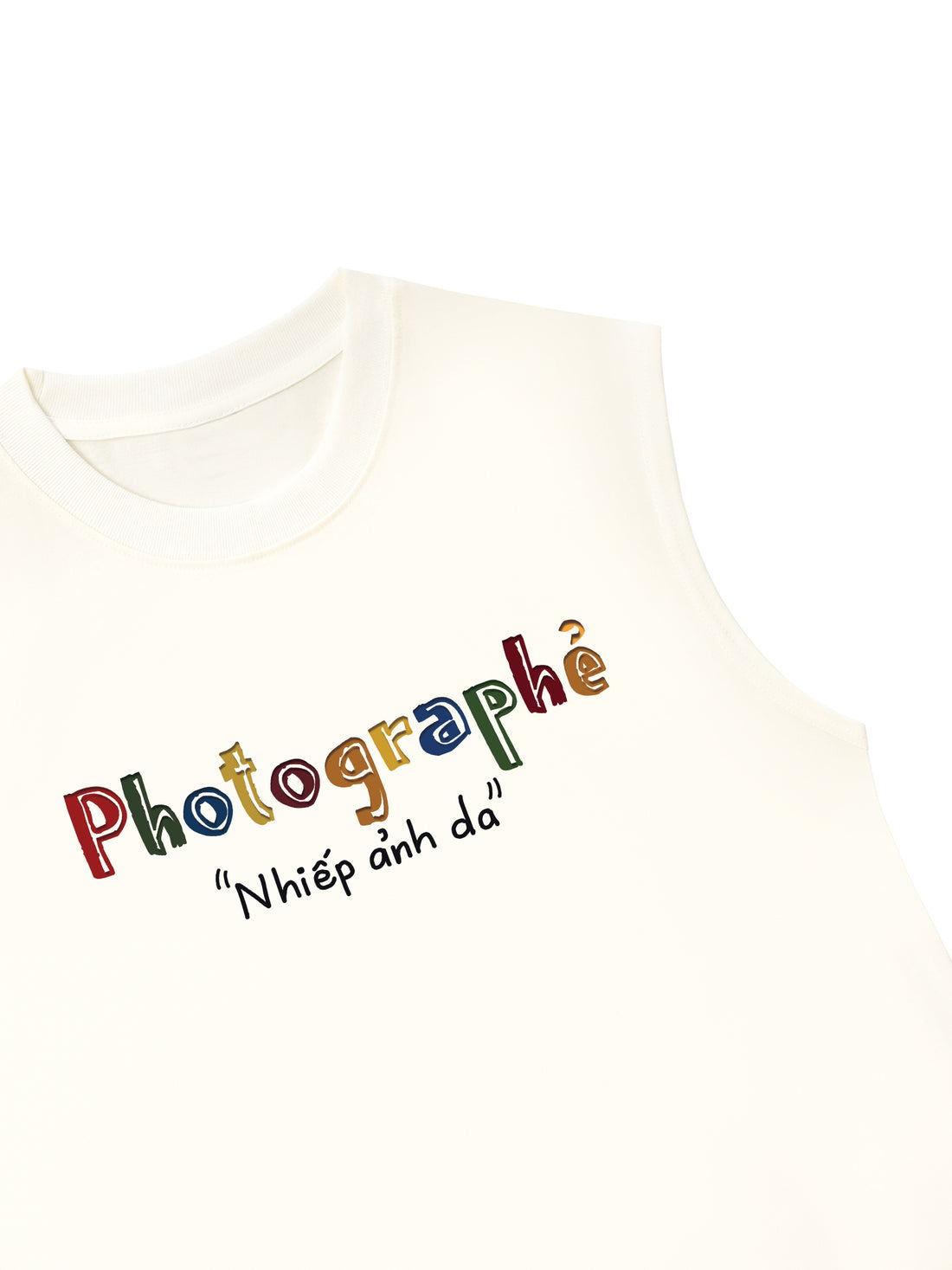 Áo Ba Lỗ Relaxed Fit Photographer Nhiếp Ảnh Gia