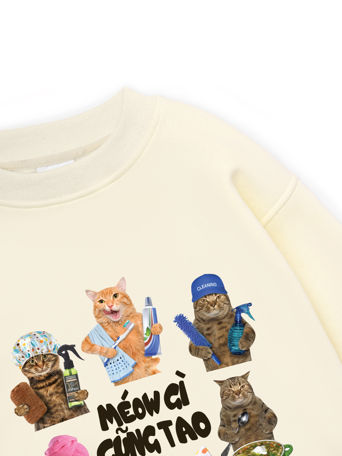 Meosw Gì Cũng Tao Sweater