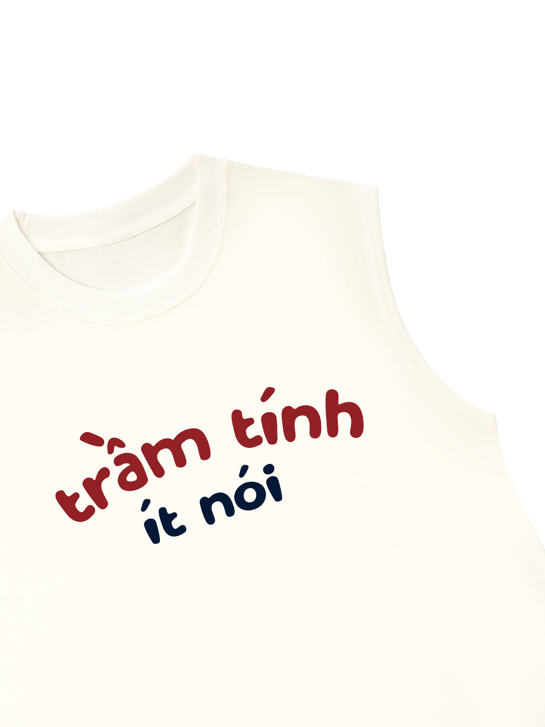 Áo Ba Lỗ Relaxed Fit Trầm Tính Ít Nói