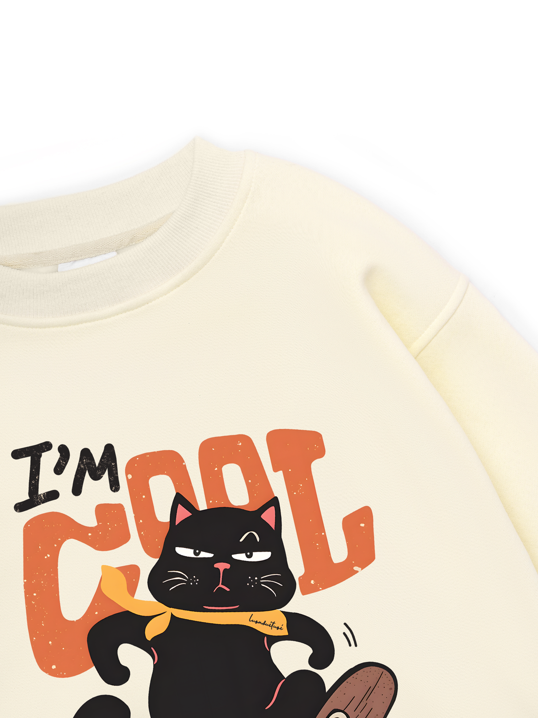 Cool Black Cat Sweater
