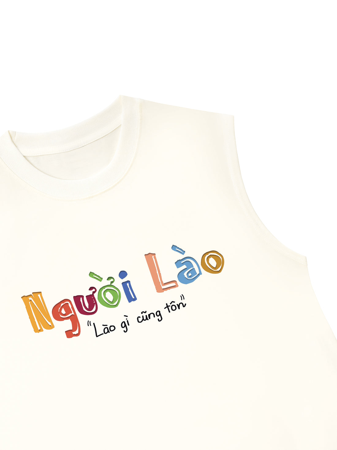 Áo Ba Lỗ Relaxed Fit Người Lào