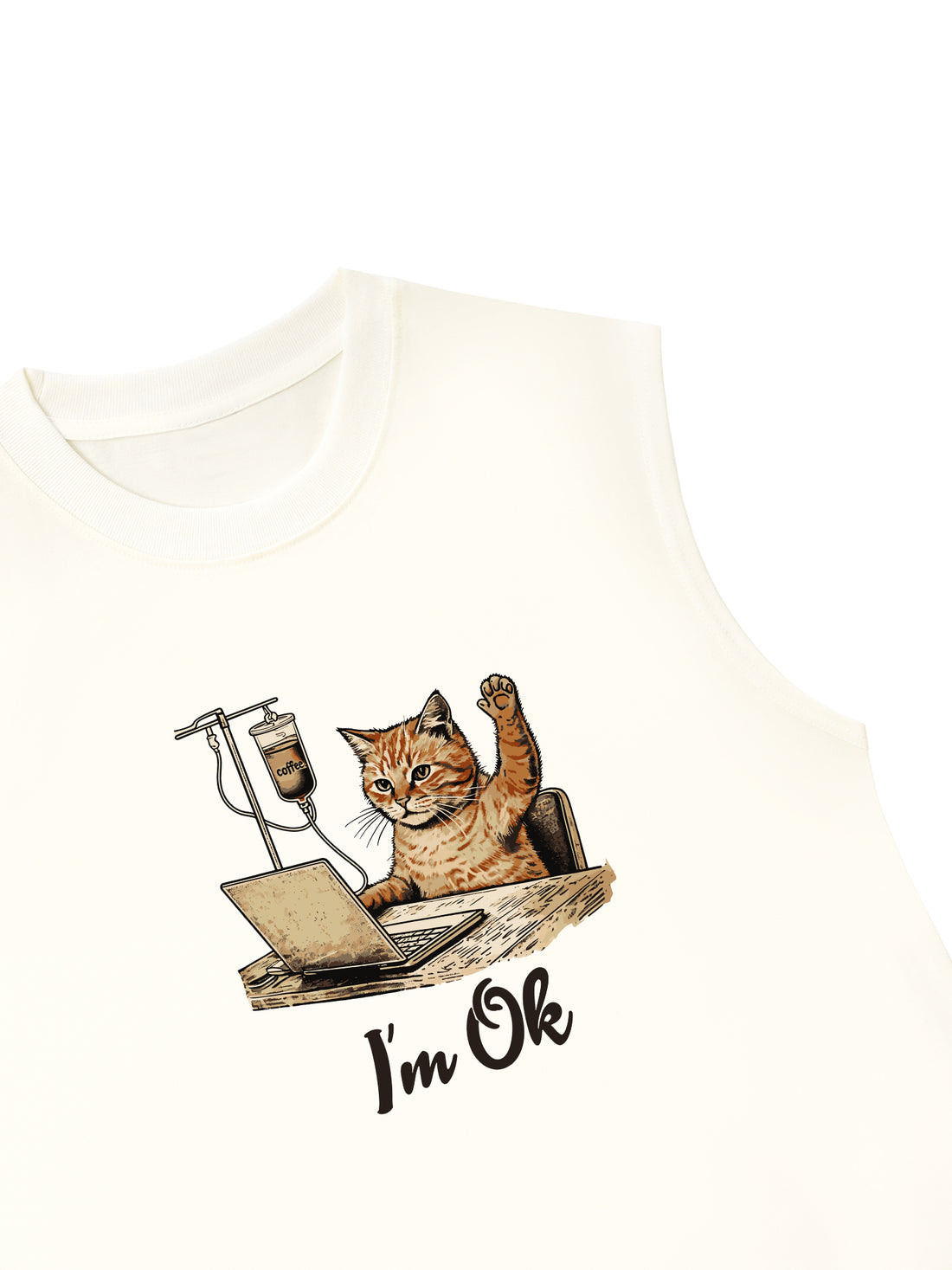 Áo Ba Lỗ Relaxed Fit I_m Ok