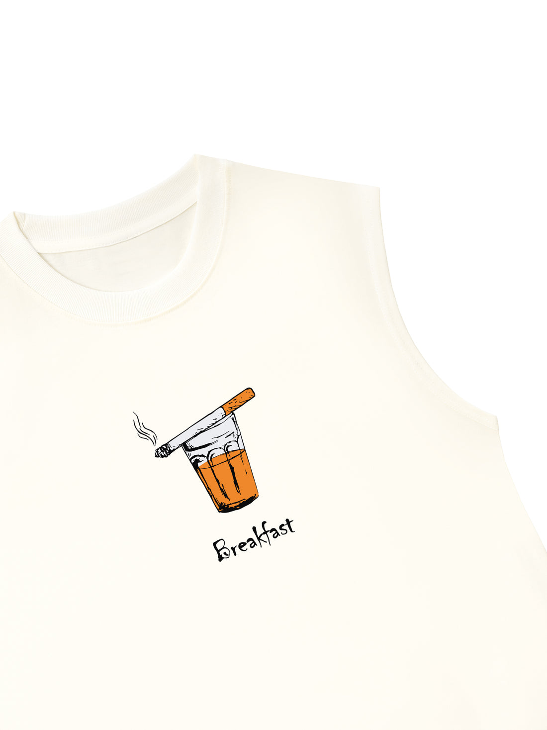 Áo Ba Lỗ Relaxed Fit Bữa Sáng