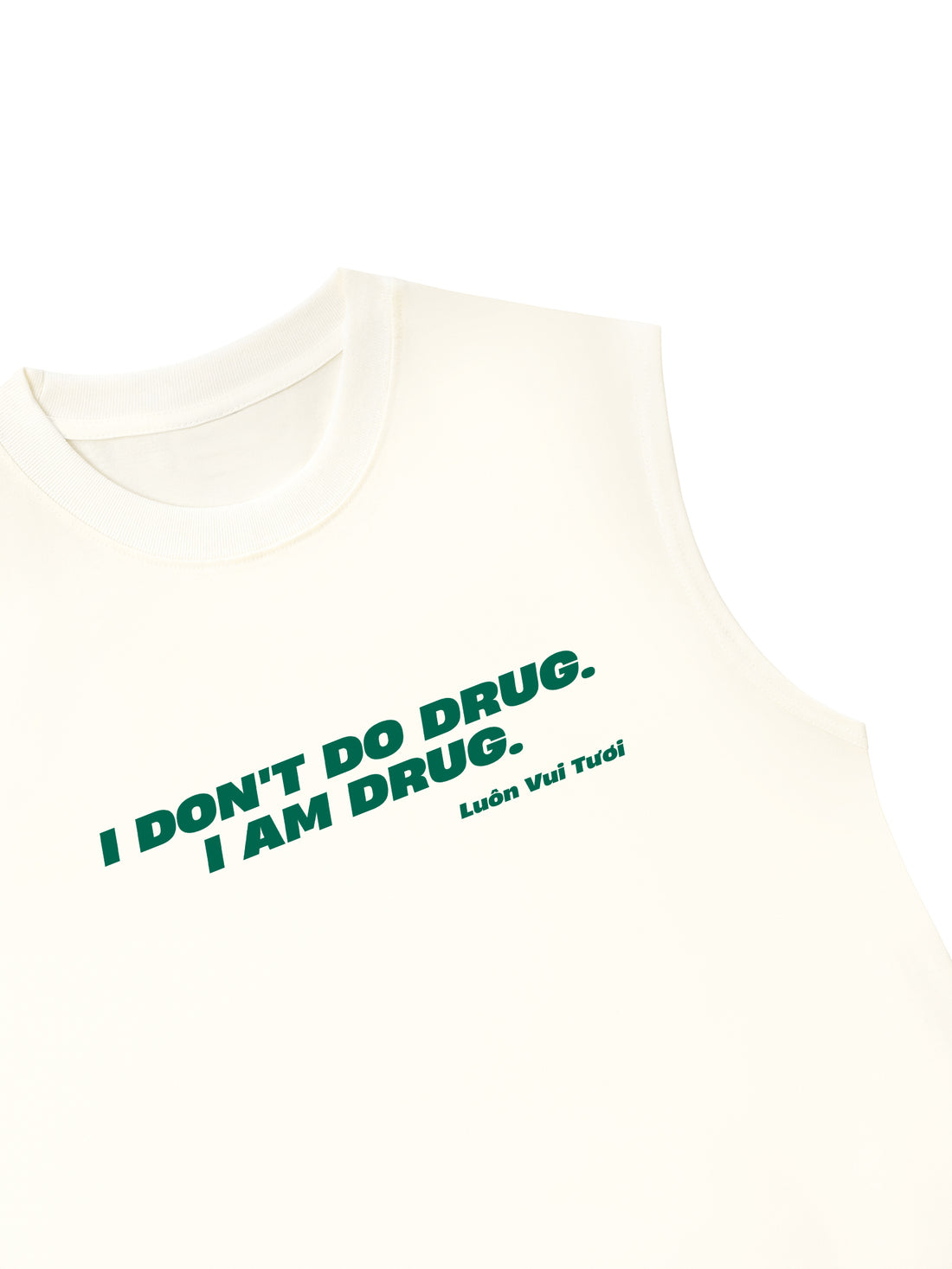 Áo Ba Lỗ Relaxed Fit Don_t Do Drug