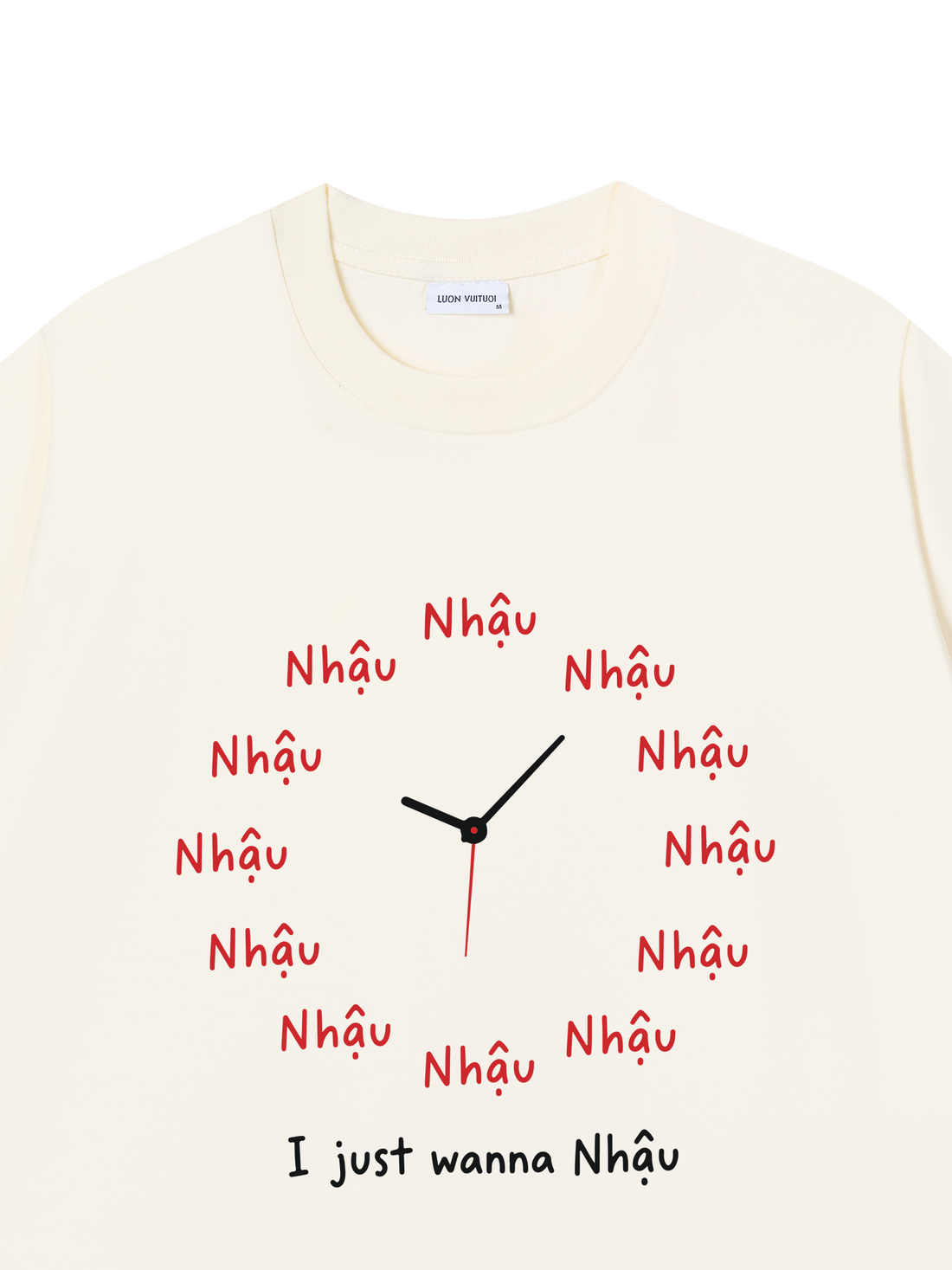 Áo Thun I Just Wanna Nhậu