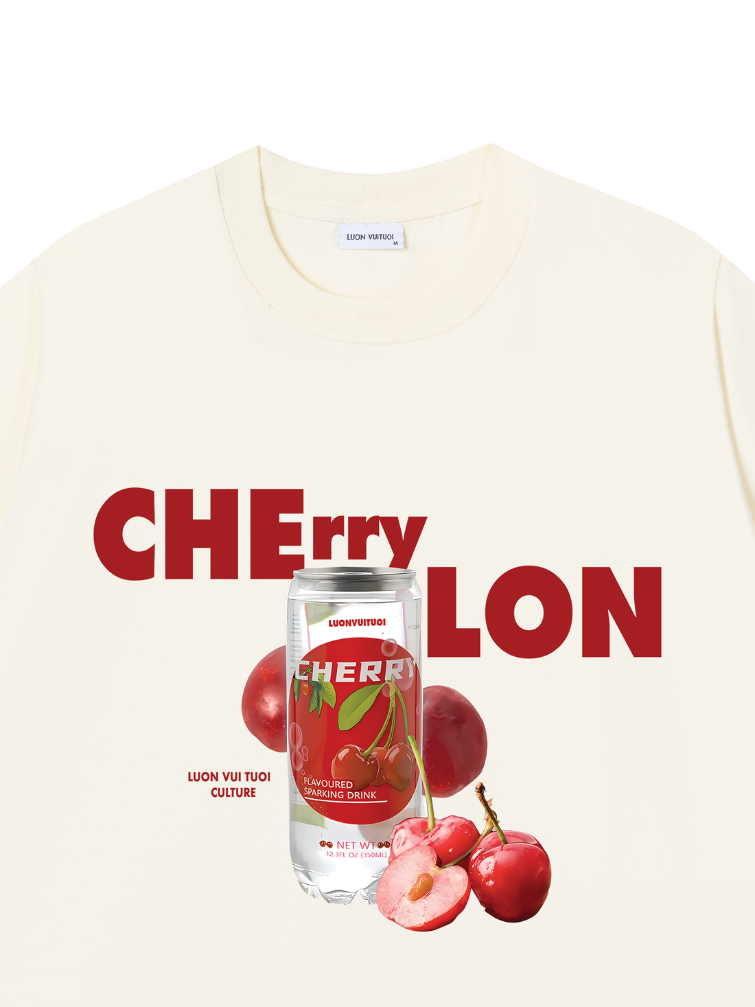 Áo Thun Cherry Lon