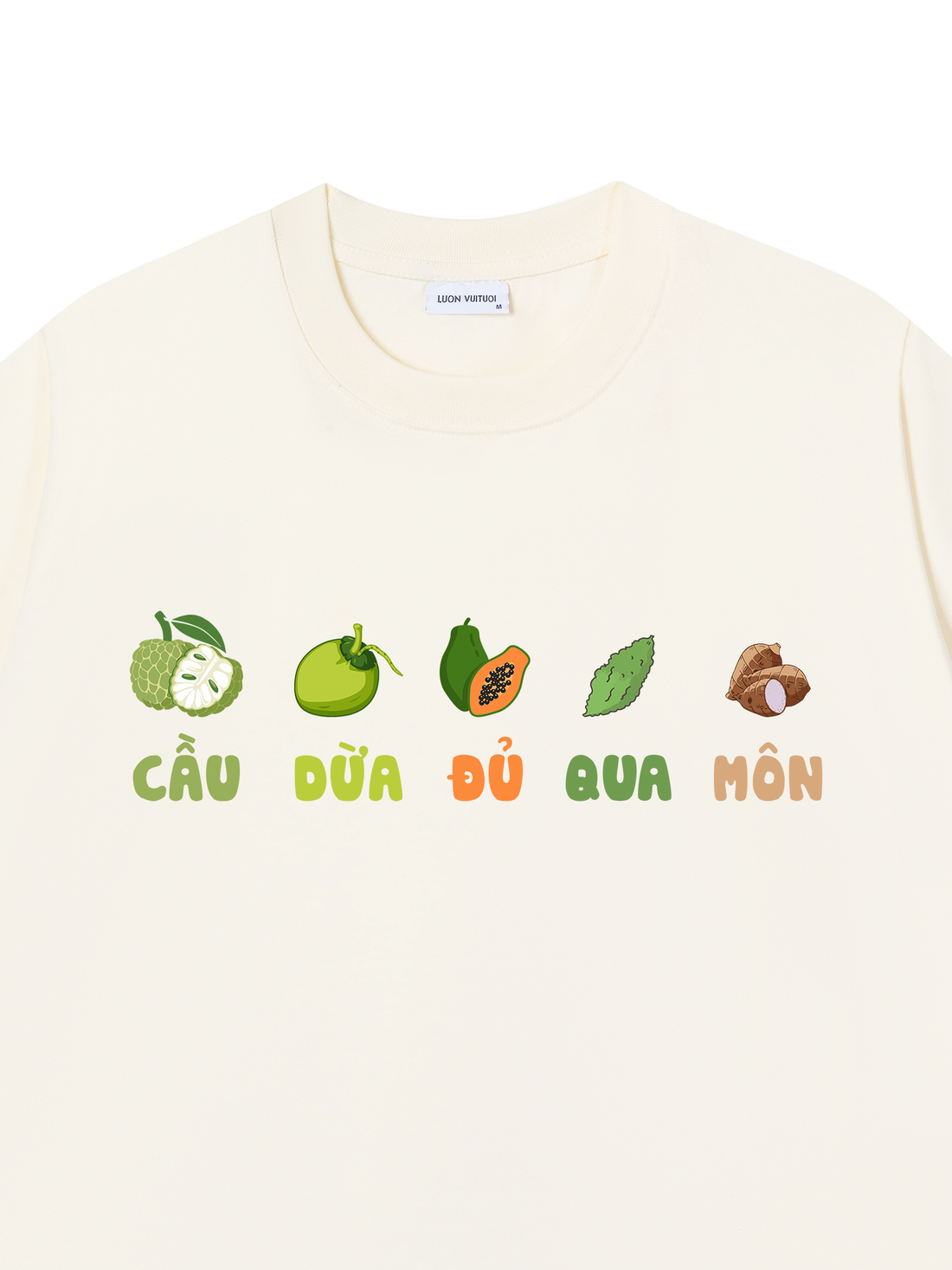 Áo Thun Cầu Dừa Đủ Qua Môn