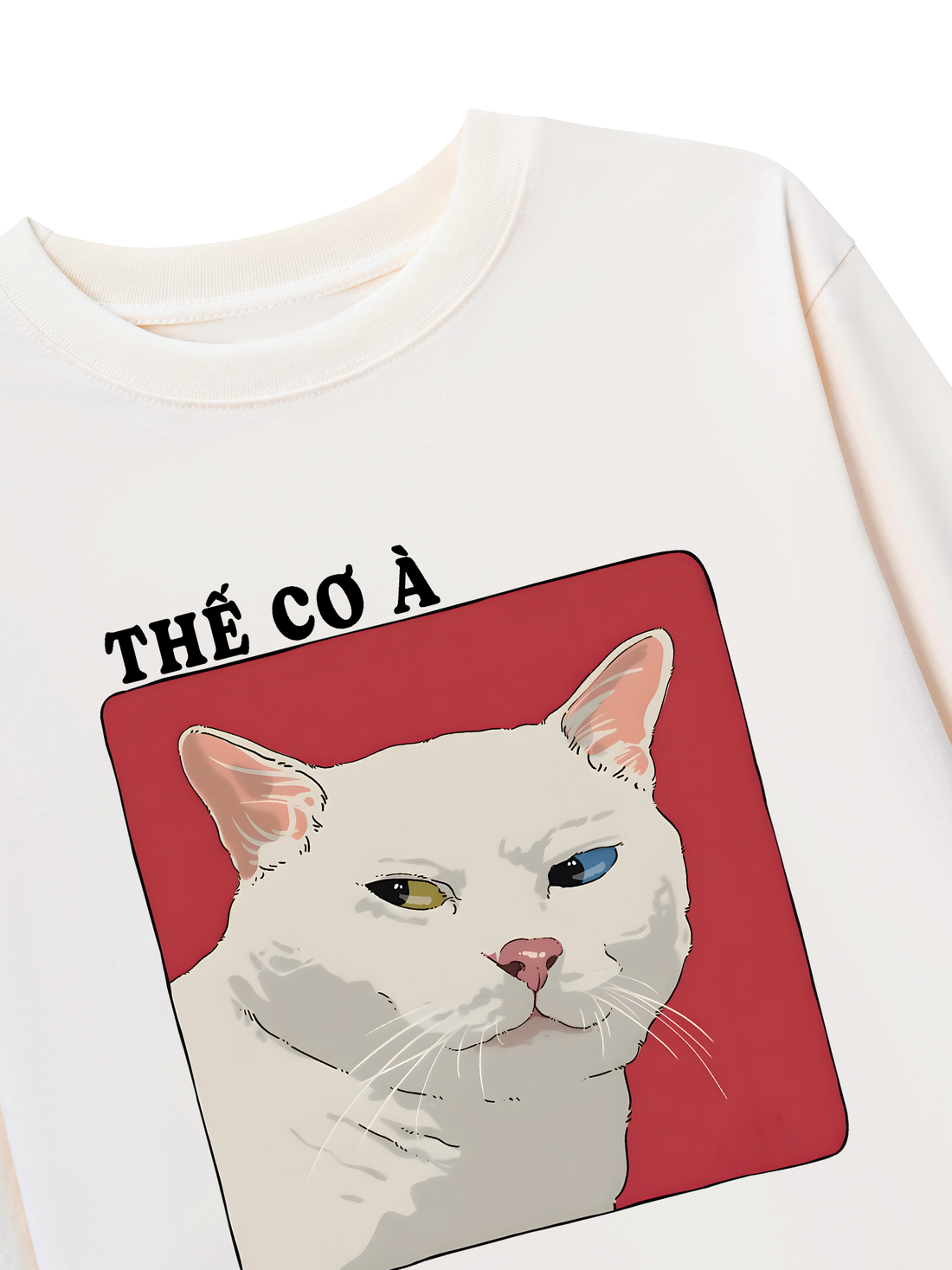 Áo Thun Dài Tay Thế Cơ À Cat