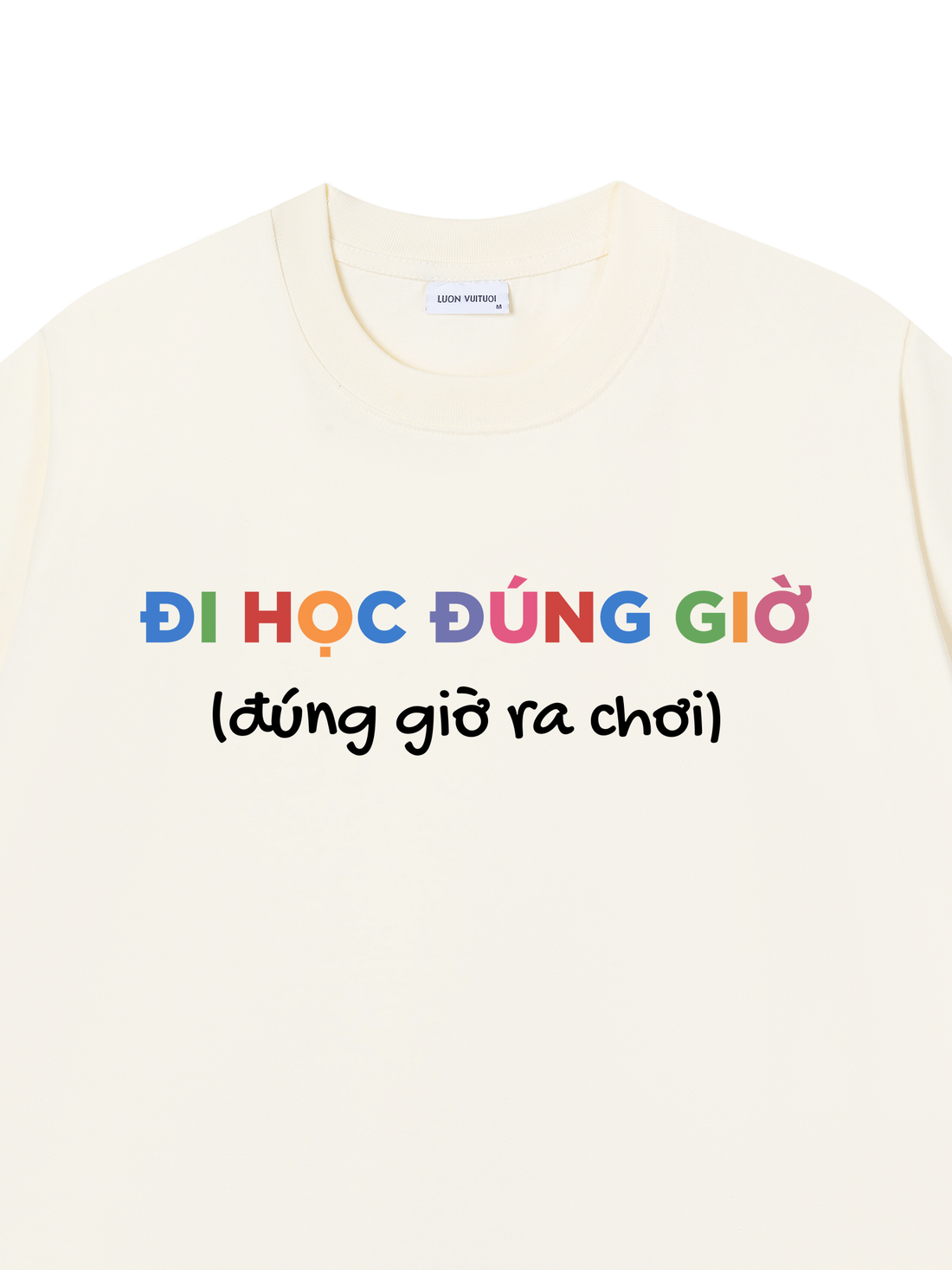 Áo Thun Đi Học Đúng Giờ