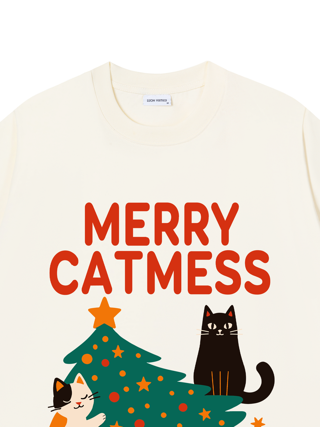 Áo Thun Merry Catmess