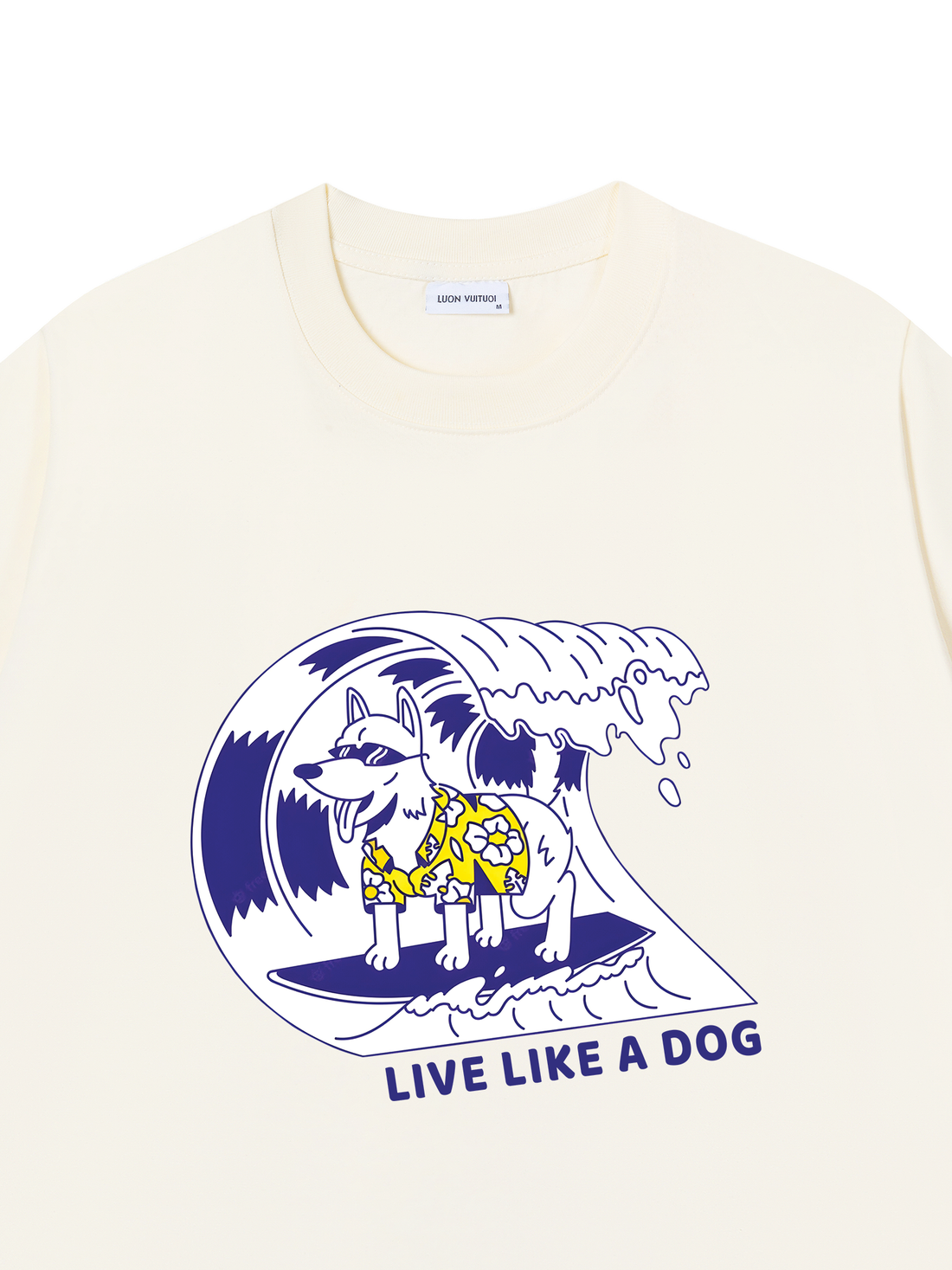 Áo Thun LIVE LIKE A DOG