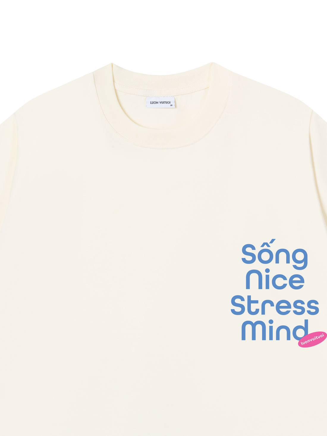 Áo Thun Sống Nice Stress Mind