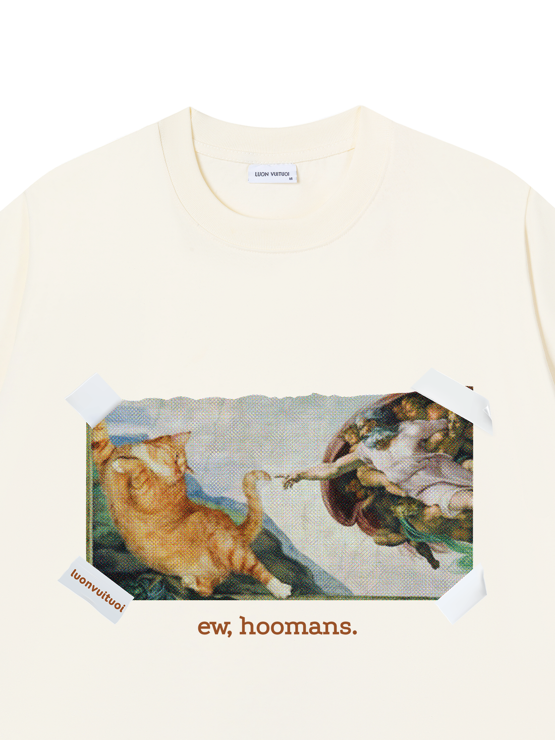 Áo Thun Đũy Mèo Ew, Hoomans