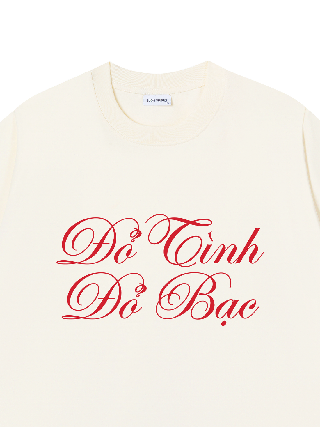 Áo Thun Đỏ Tình Đỏ Bạc