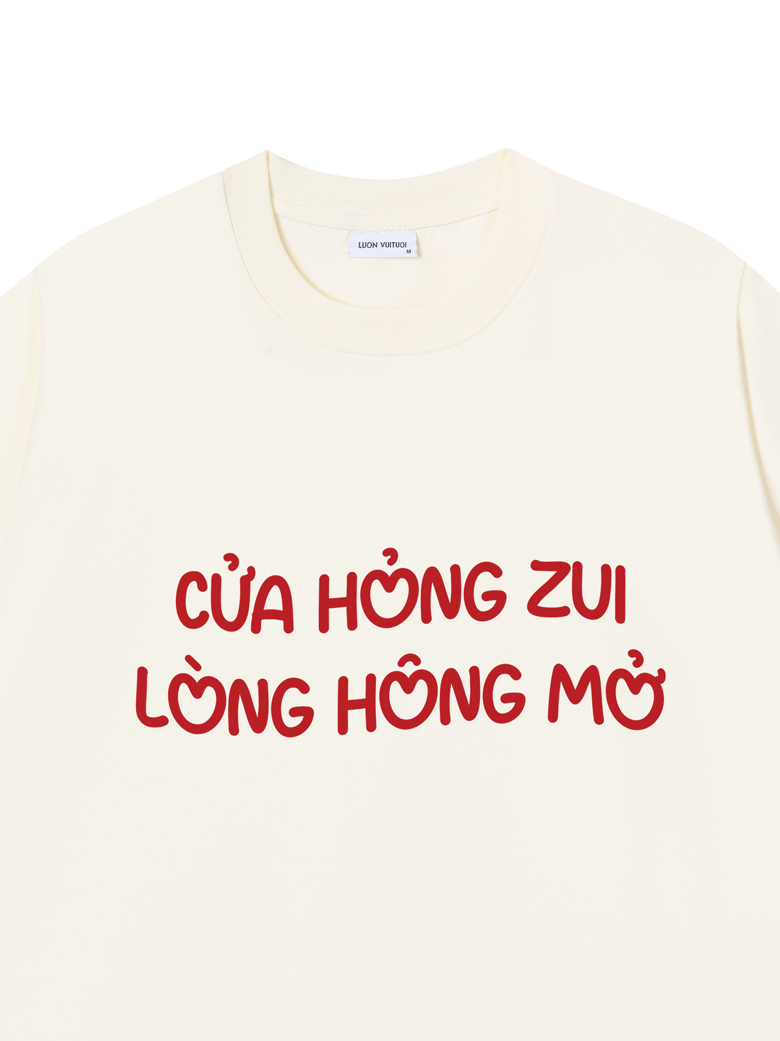 Áo Thun CỬA HỎNG VUI LÒNG HÔNG MỞ
