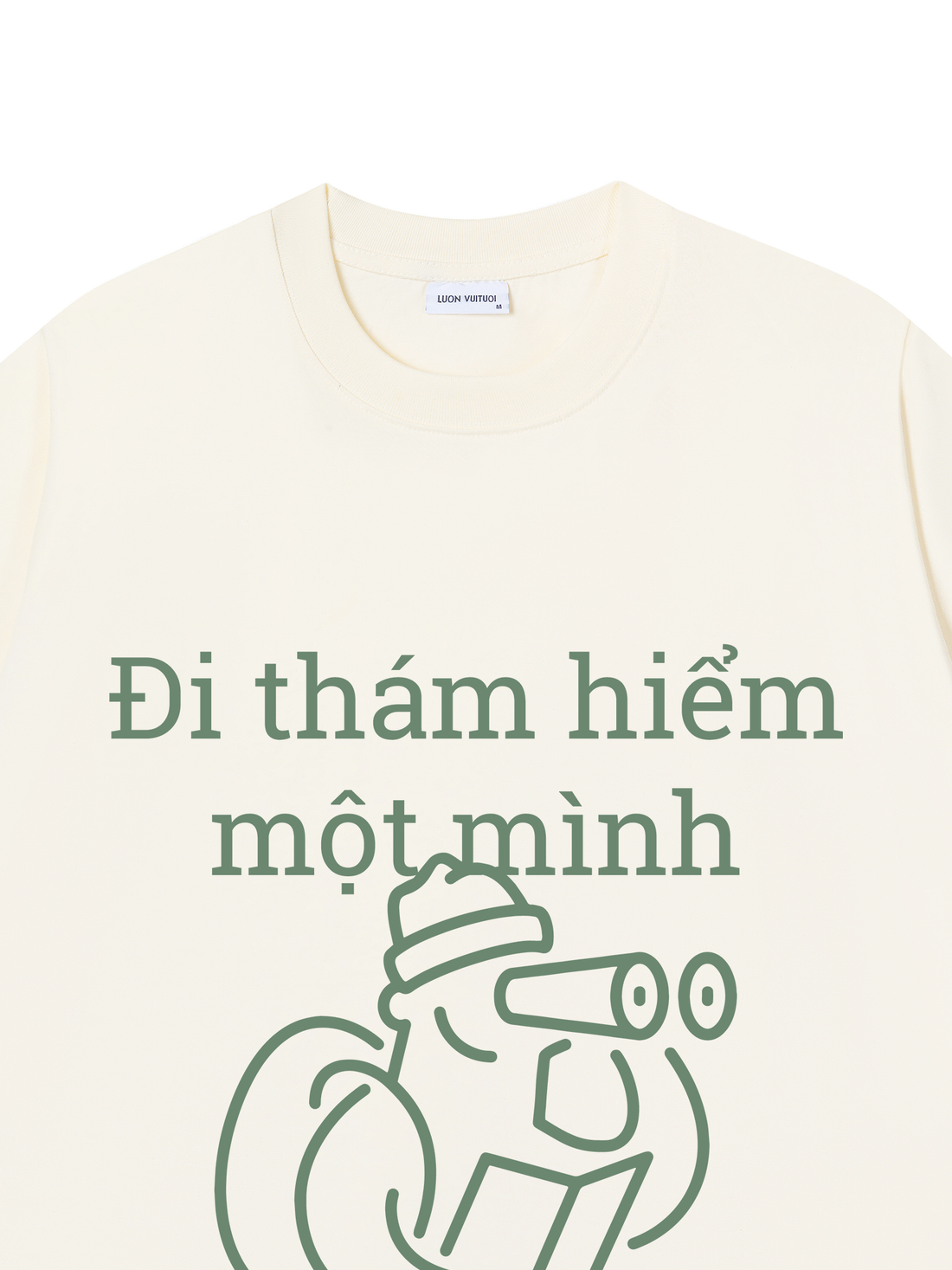 Áo Thun Đi Thám Hiểm Một Mình