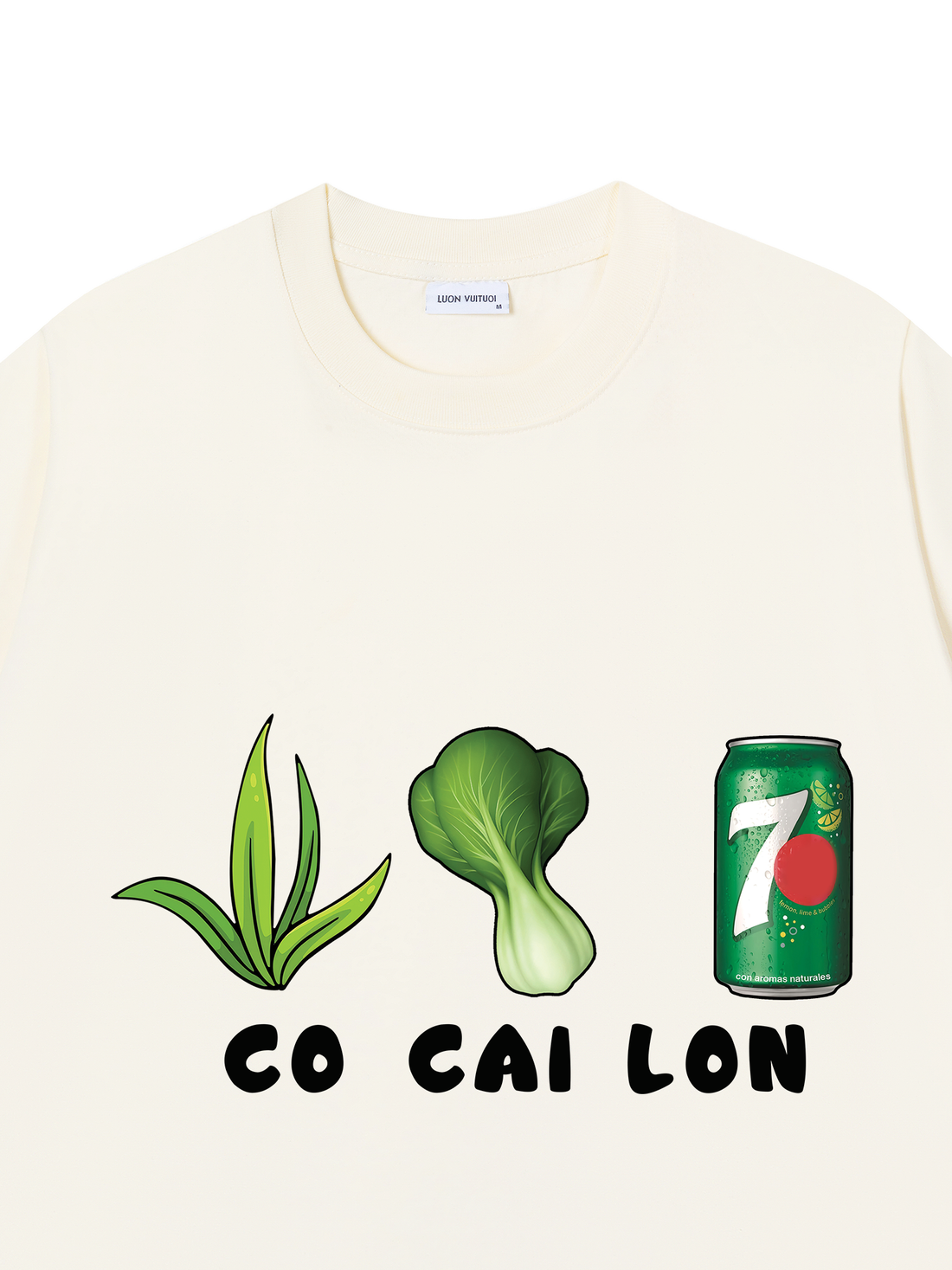 Áo Thun Cỏ Cải Lon