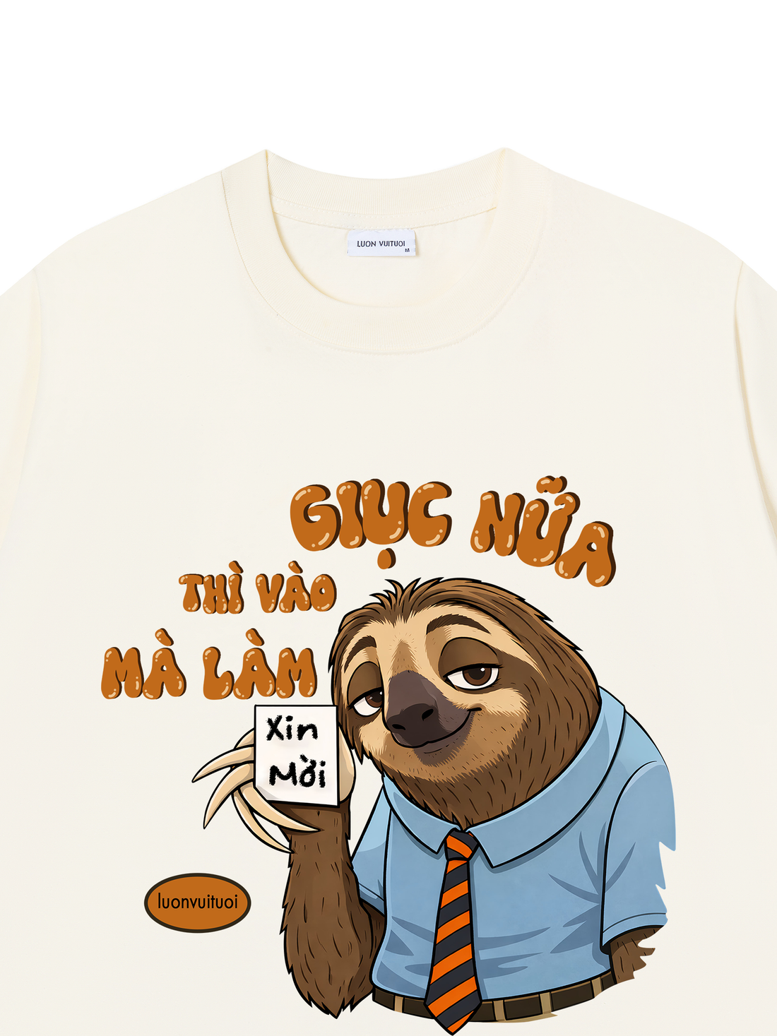 Áo Thun Giục Nữa Thì Vào Mà Làm