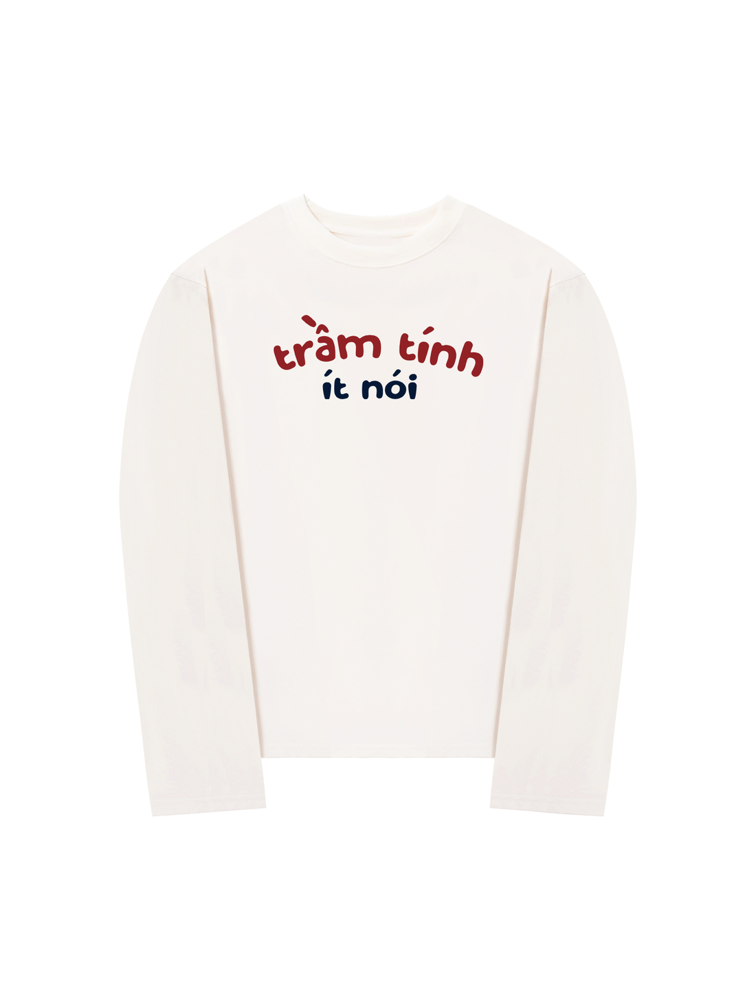 Áo Thun Dài Tay Trầm Tính Ít Nói