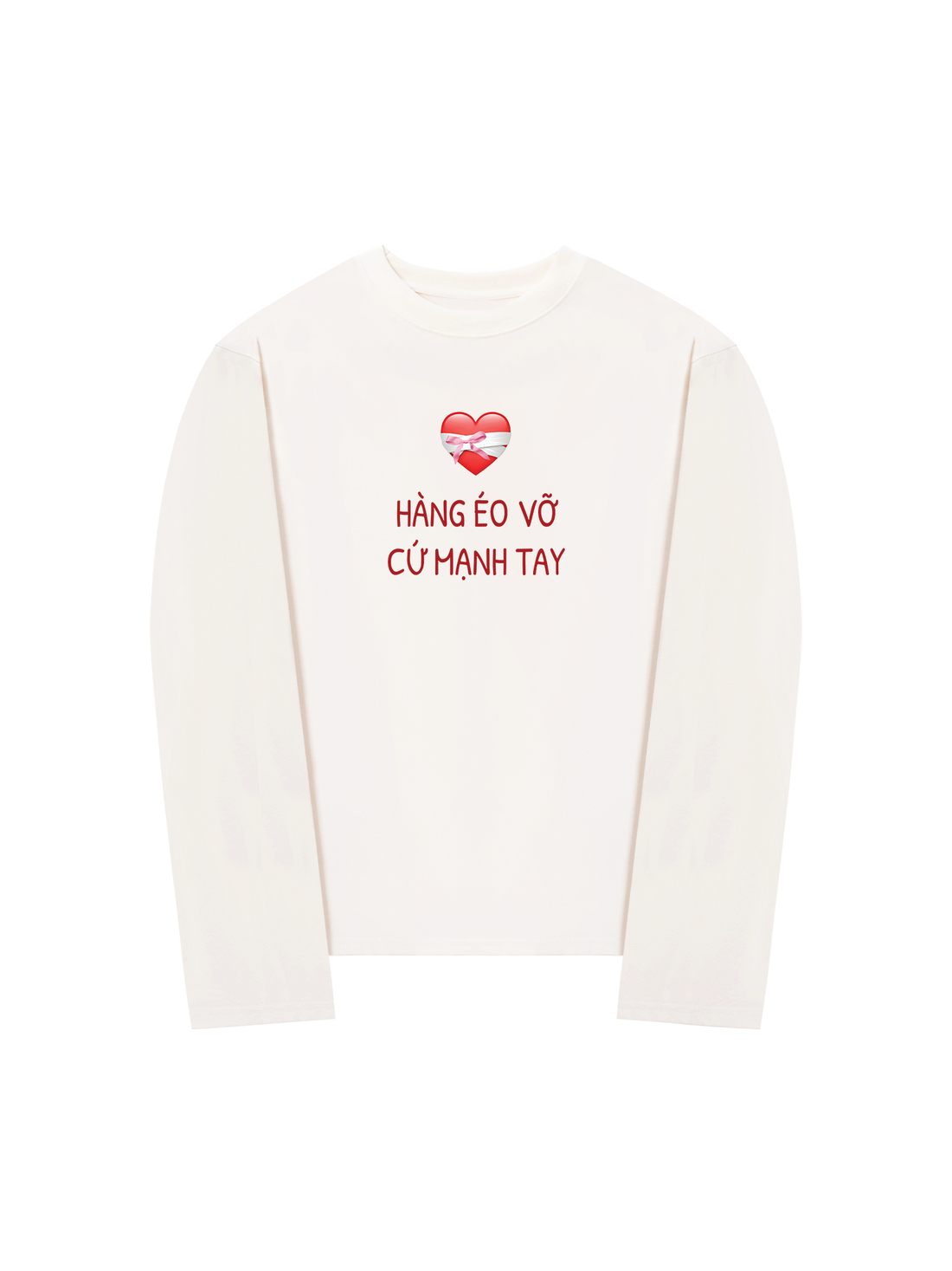 Áo Thun Dài Tay Hàng Éo Vỡ