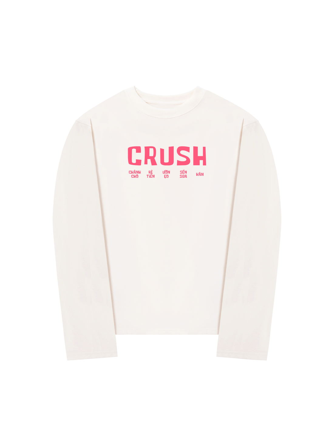 Áo Thun Dài Tay Crush Hãm