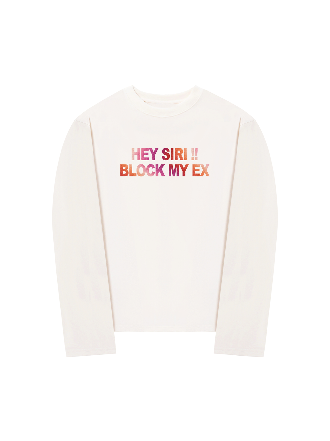 Áo Thun Dài Tay Hey Siri