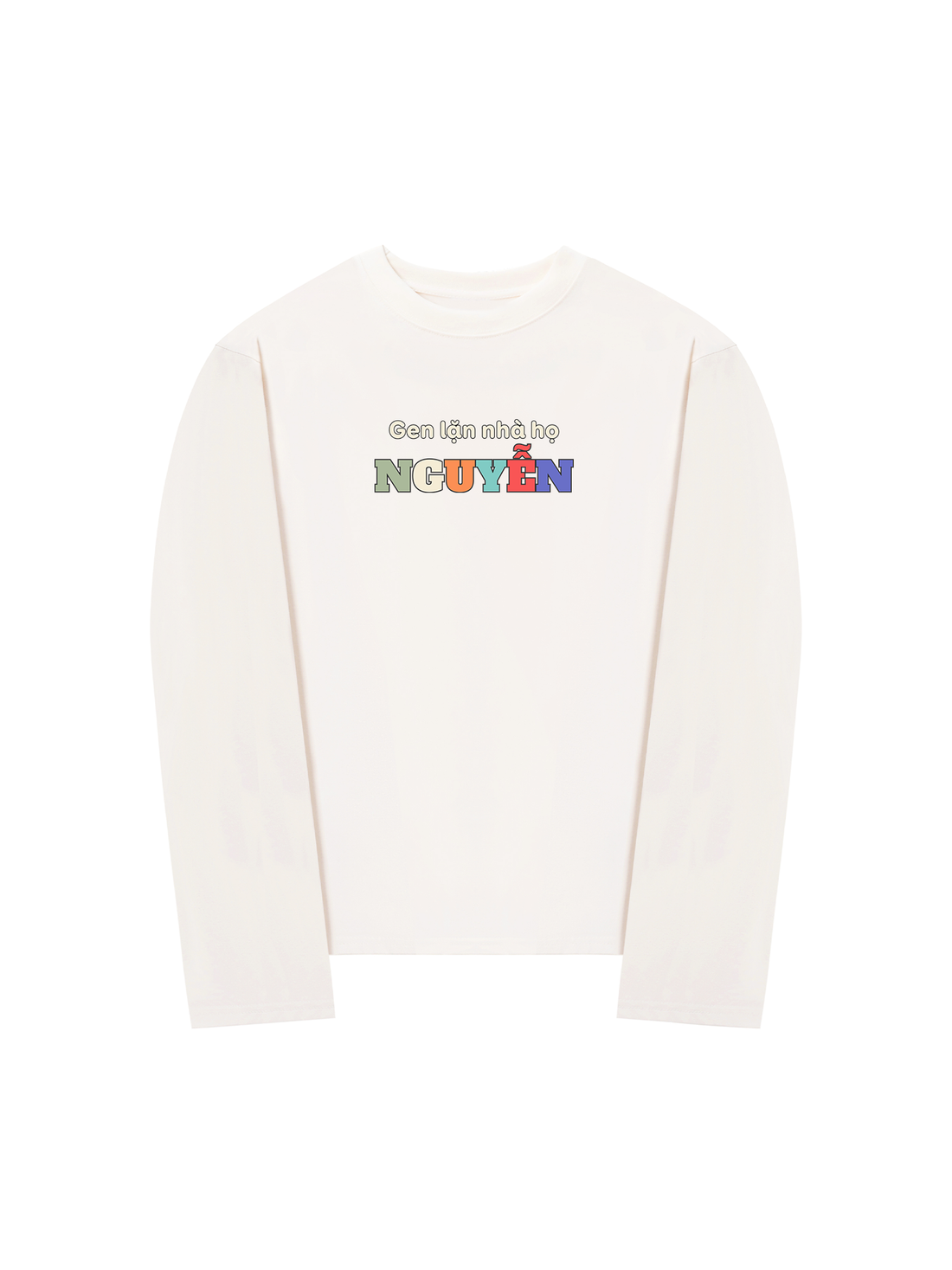 Áo Thun Dài Tay Gen Lặn Nhà Họ Nguyễn