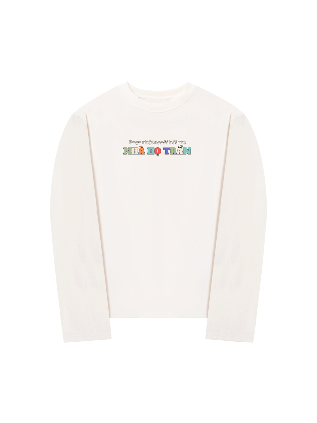 Áo Thun Dài Tay Nhặt Ngoài Bãi Rác Họ Trần
