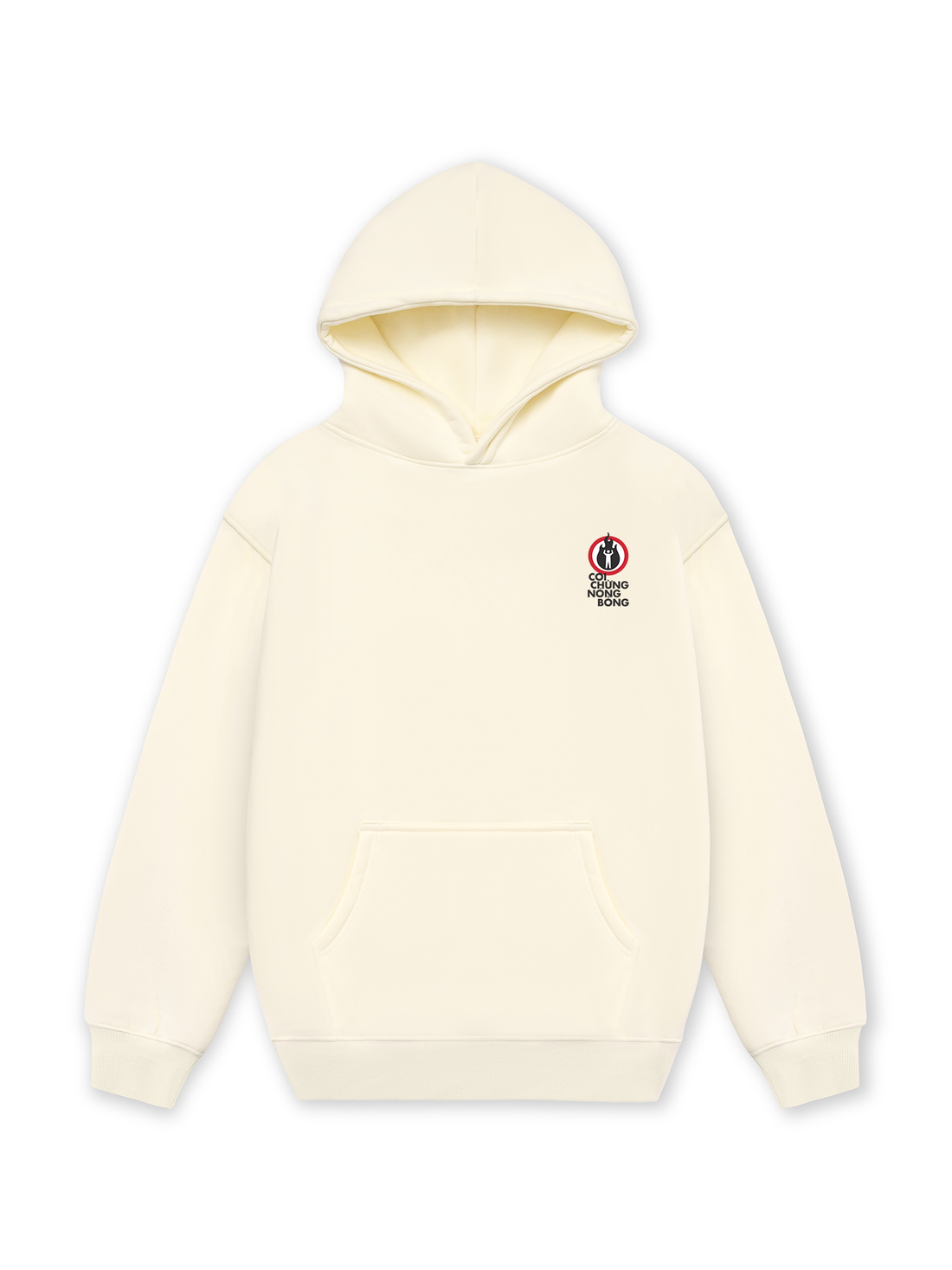 Áo Hoodie Nỉ Hai Da Coi Chừng Nóng Bỏng